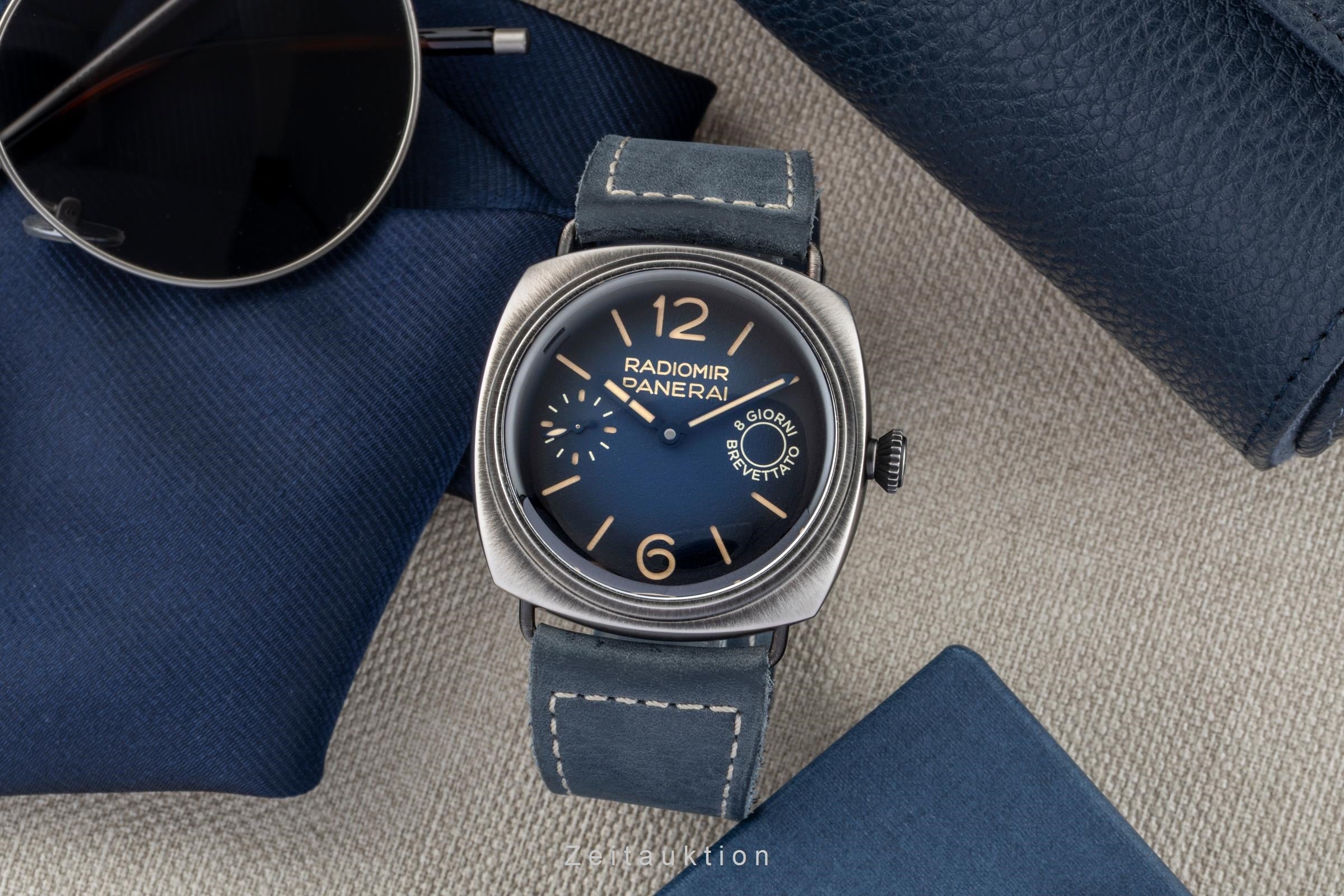 Panerai Radiomir acier à remontage manuel montre pour hommes PAM01348 LP: 9900EUR  [2602631]