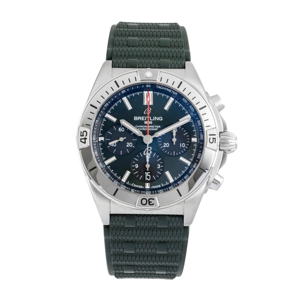 Breitling Chronomat chronograph steel automatic men's watch AB0134101L2S1 LP: 8800EUR  [2602633]