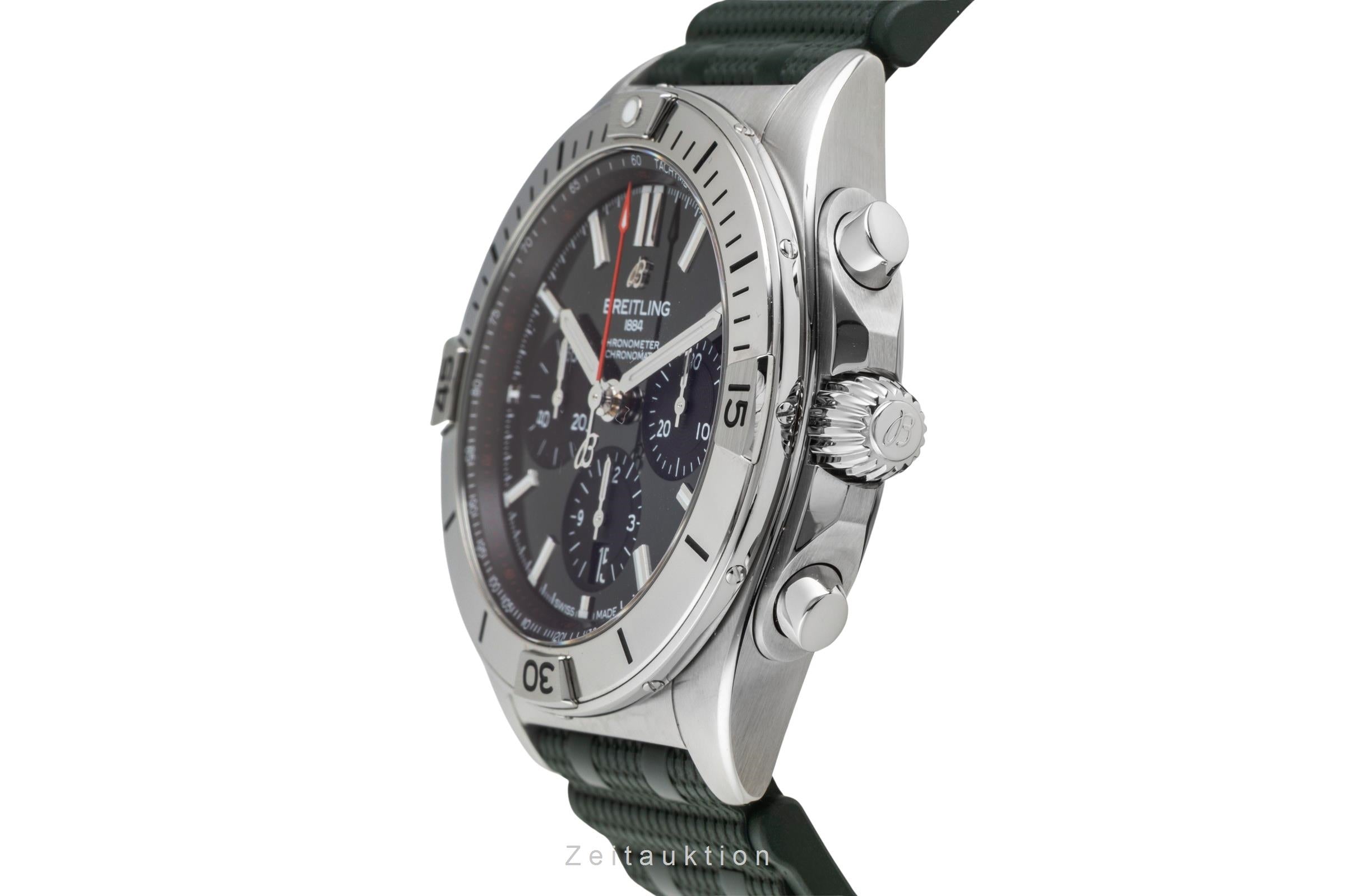 Breitling Chronomat chronograph steel automatic men's watch AB0134101L2S1 LP: 8800EUR  [2602633]