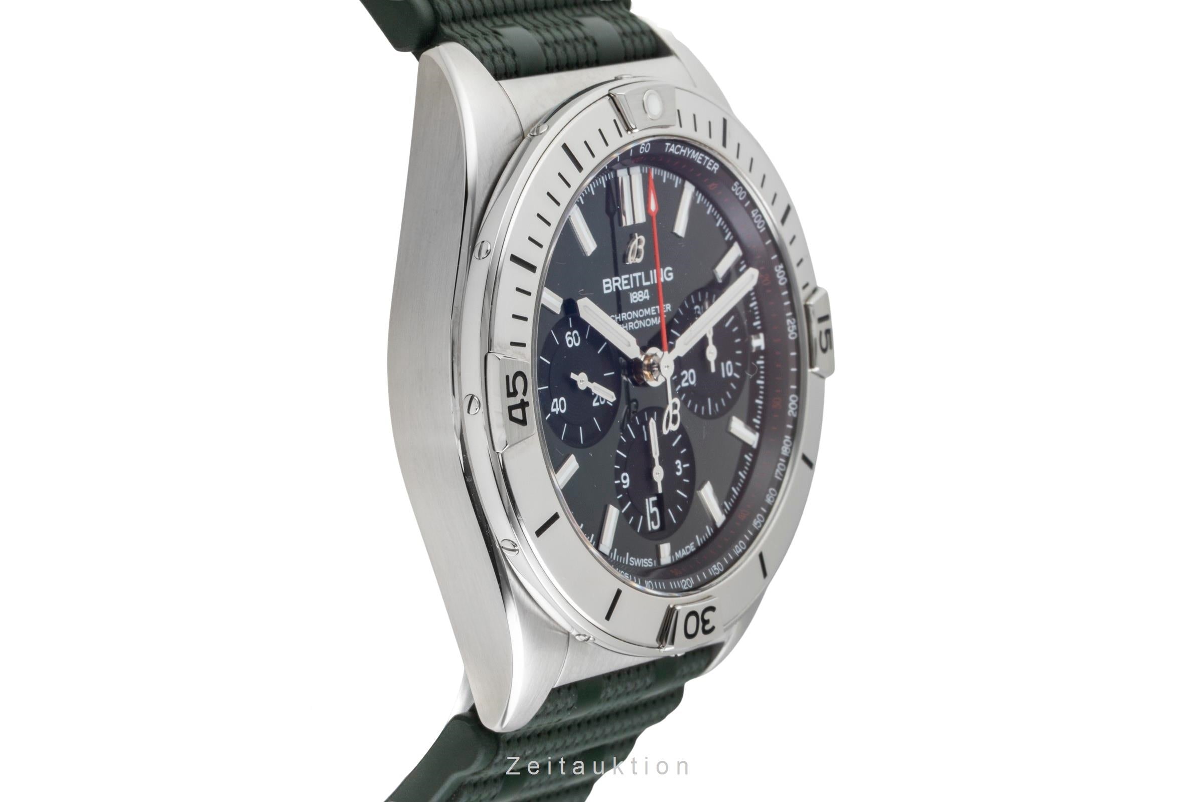 Breitling Chronomat chronograph steel automatic men's watch AB0134101L2S1 LP: 8800EUR  [2602633]