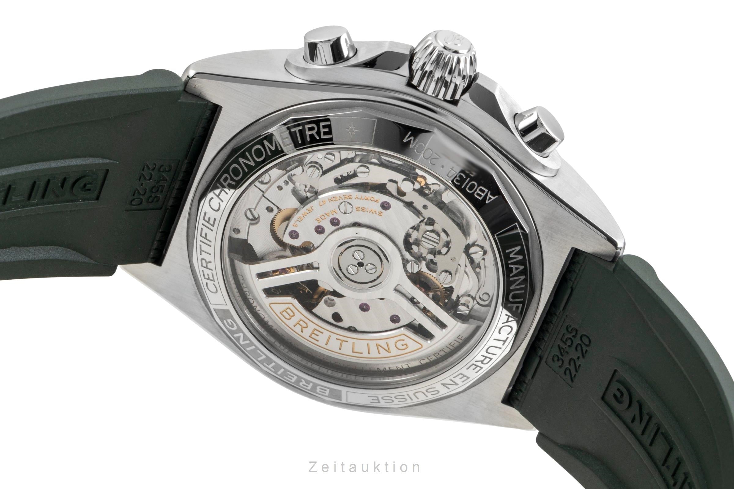 Breitling Chronomat chronograph steel automatic men's watch AB0134101L2S1 LP: 8800EUR  [2602633]