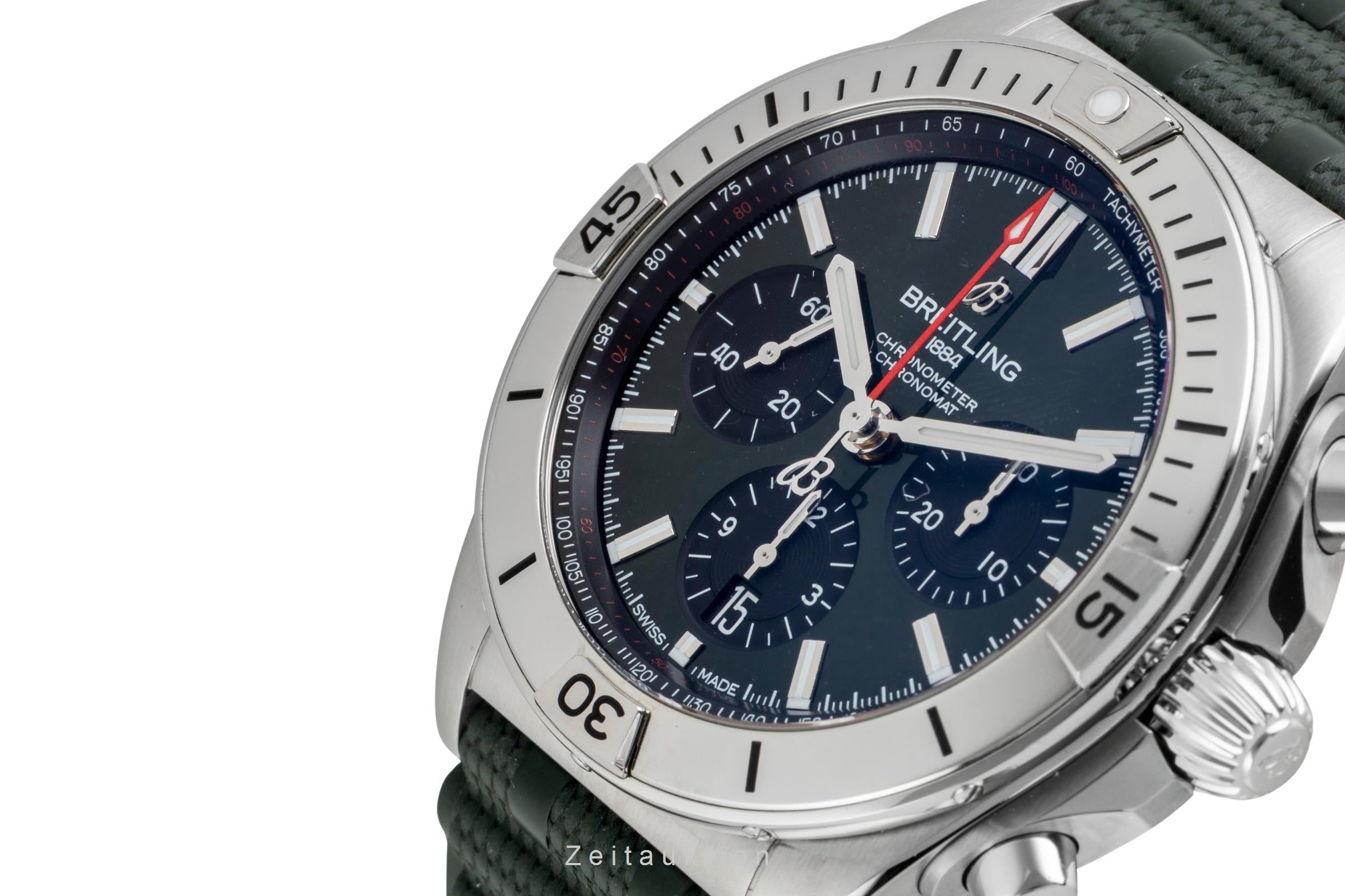 Breitling Chronomat chronograph steel automatic men's watch AB0134101L2S1 LP: 8800EUR  [2602633]