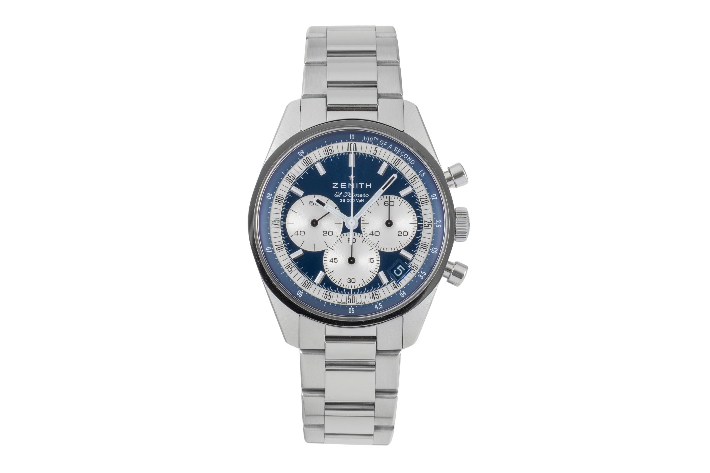 Zenith Chronomaster chronograph steel automatic men's watch 03.3200.3600/51.M3200 LP: 10800EUR  [2602634]