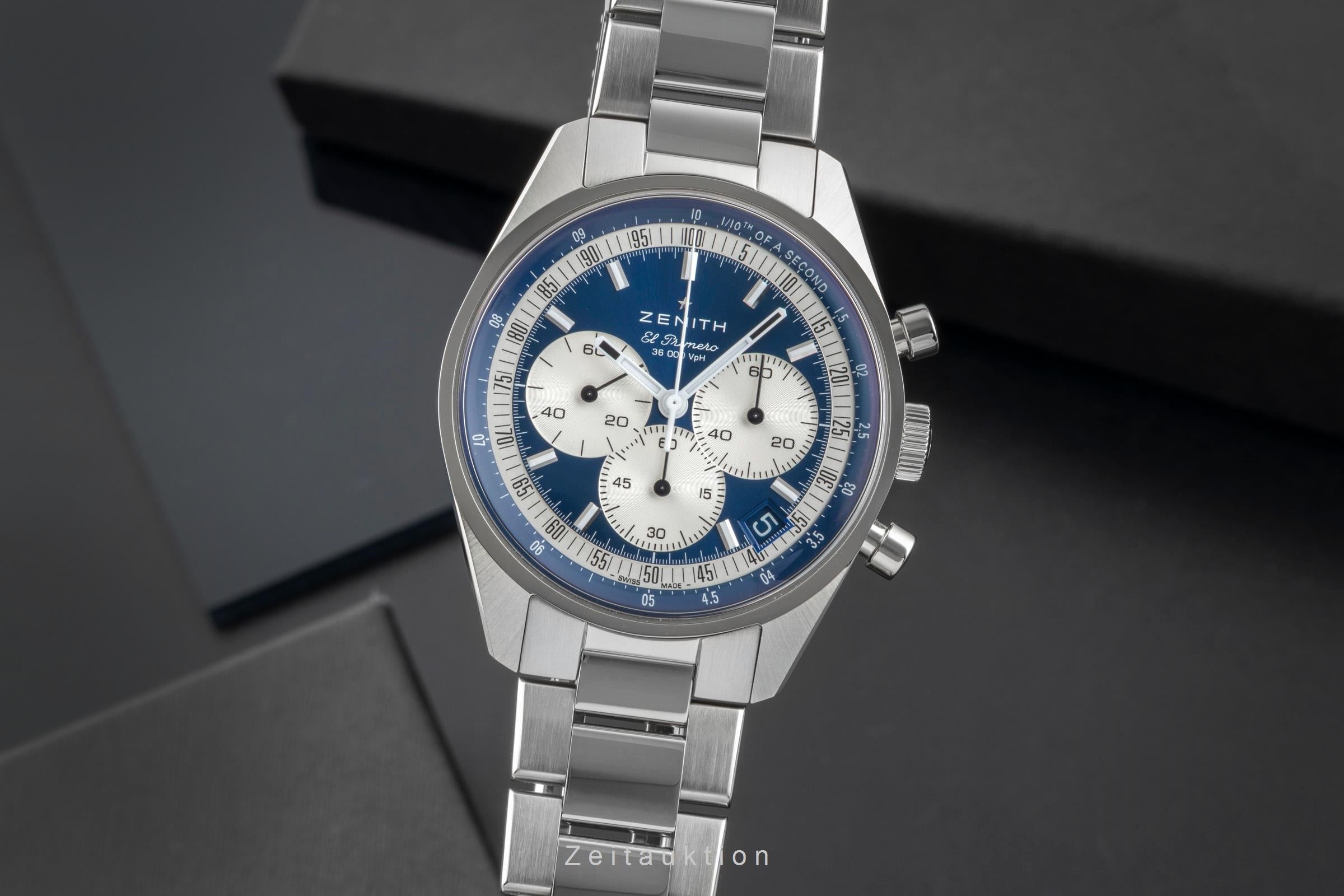 Zenith Chronomaster chronograph steel automatic men's watch 03.3200.3600/51.M3200 LP: 10800EUR  [2602634]