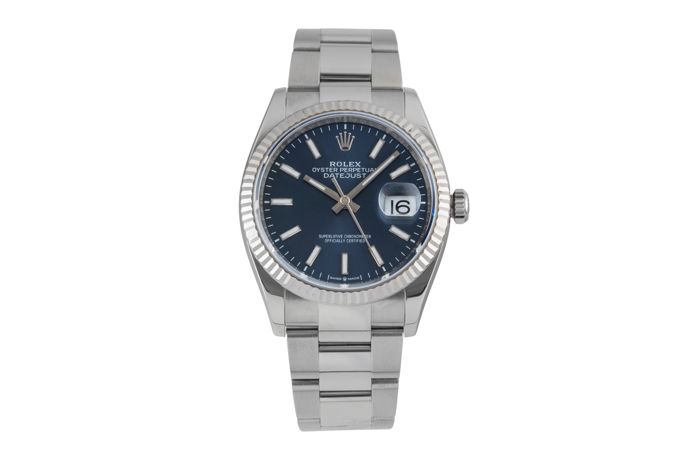 Rolex Datejust acciaio / oro automatismo orologio da uomo 126234  [2602635]