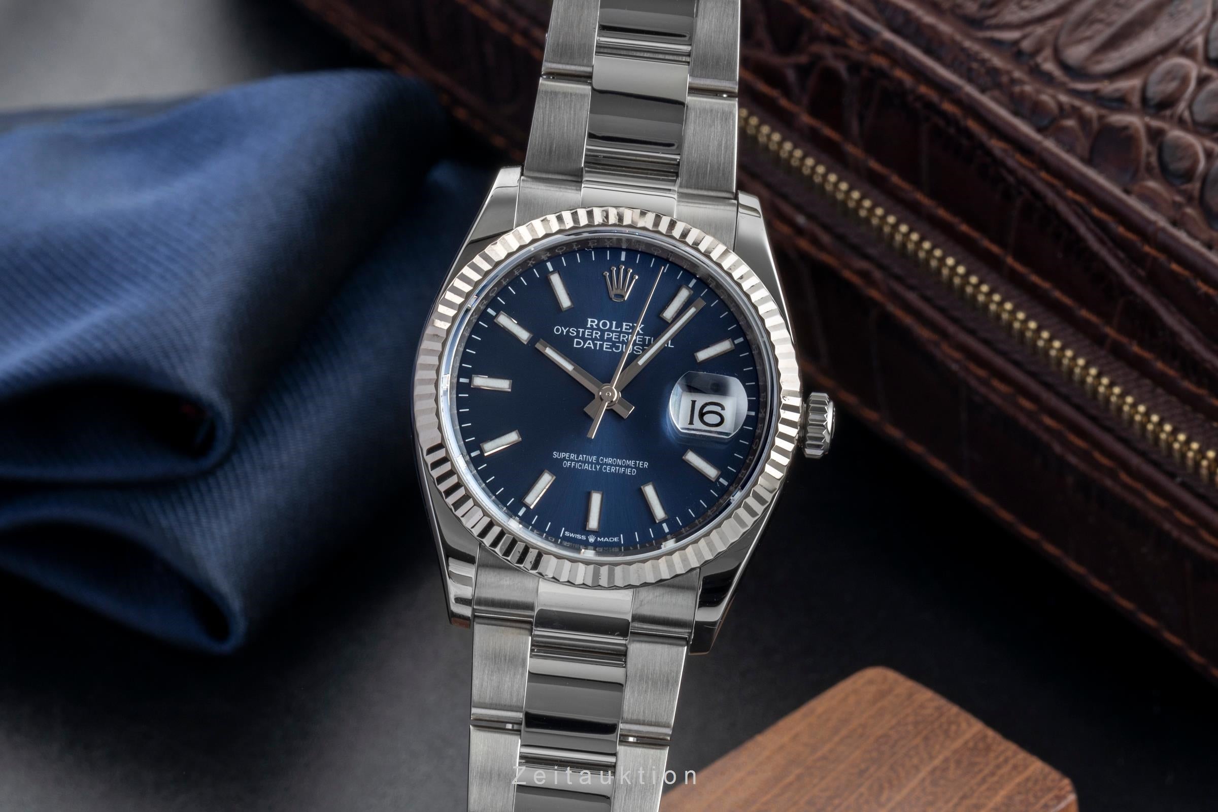 Rolex Datejust acciaio / oro automatismo orologio da uomo 126234  [2602635]