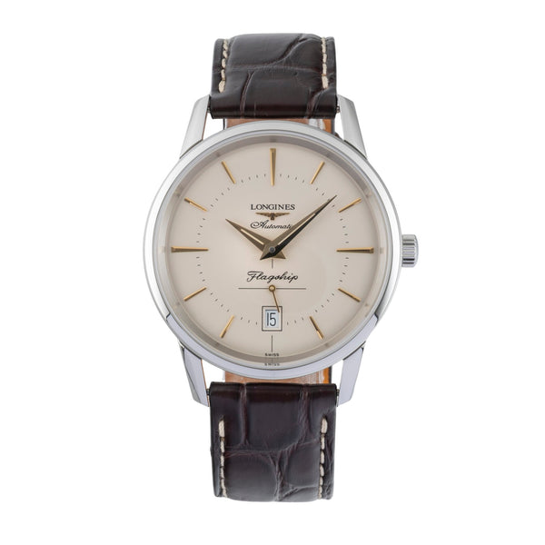 Longines Flagship acciaio automatismo orologio da uomo L4.795.4.78.2 LP: 2000EUR  [2602636]