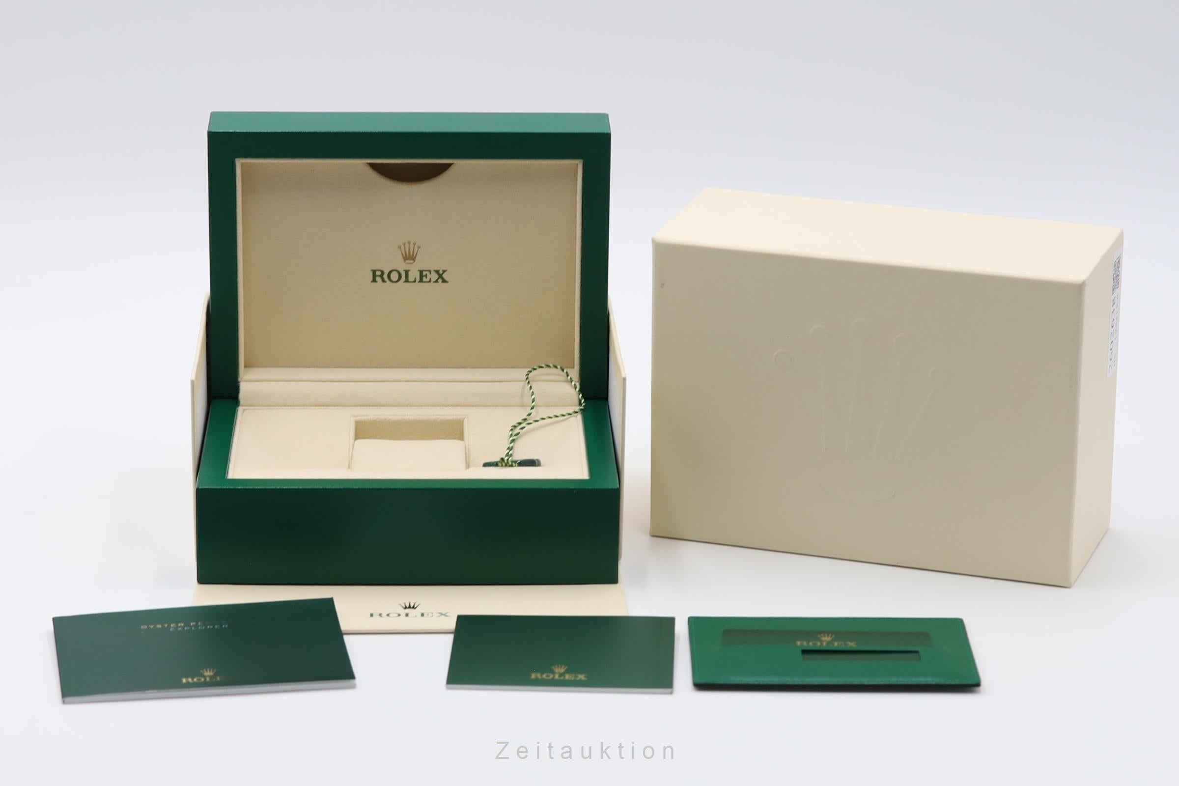 Rolex Explorer Oyster Edelstahl Automatik Herren Ref. 124270 Box & Papiere 2024 [2602638]