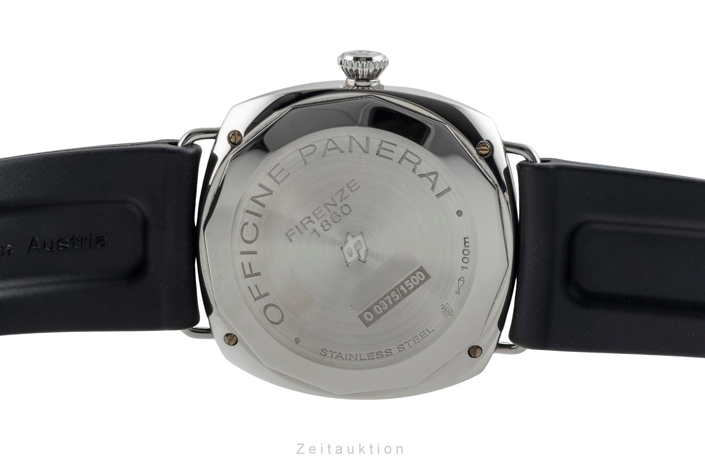Panerai Radiomir steel manual winding men's watch PAM00380  [2602639]