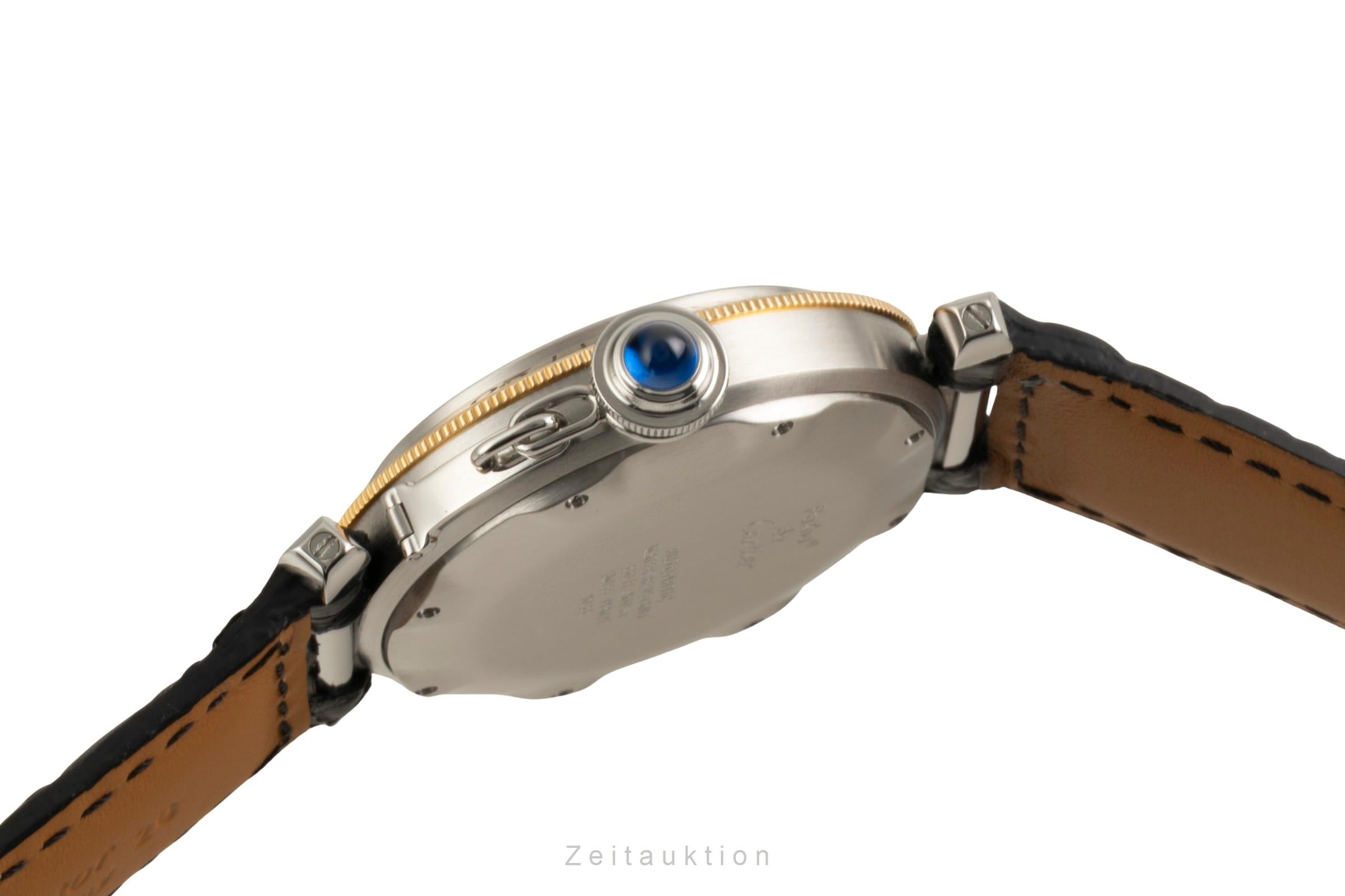 Cartier Pasha acero / oro automático reloj para caballeros W31012H3, 1033  [2602640]