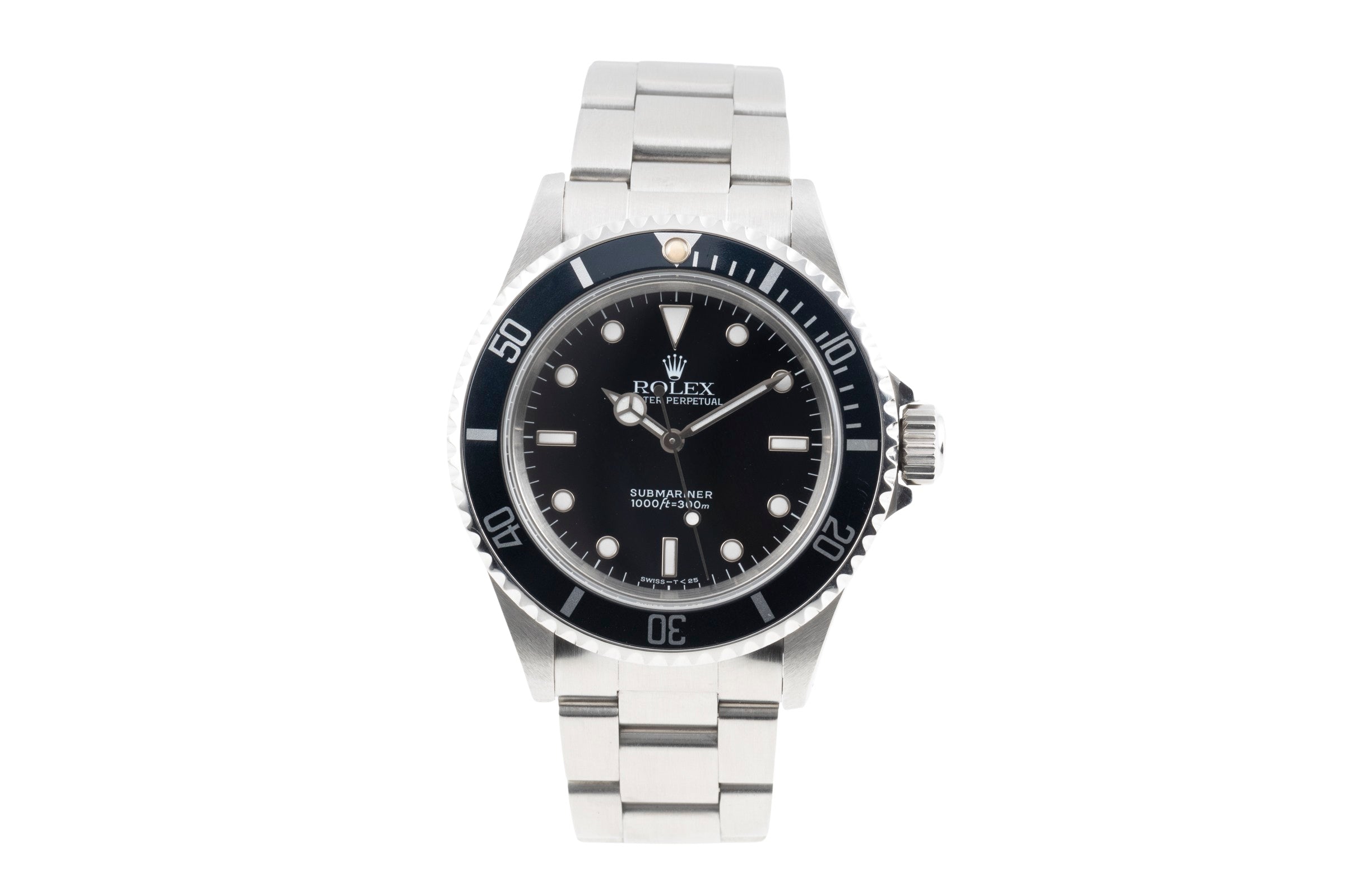 Rolex Submariner No Date Oyster Edelstahl Automatik Herrenuhr Ref. 14060 S-Serie [2602642]
