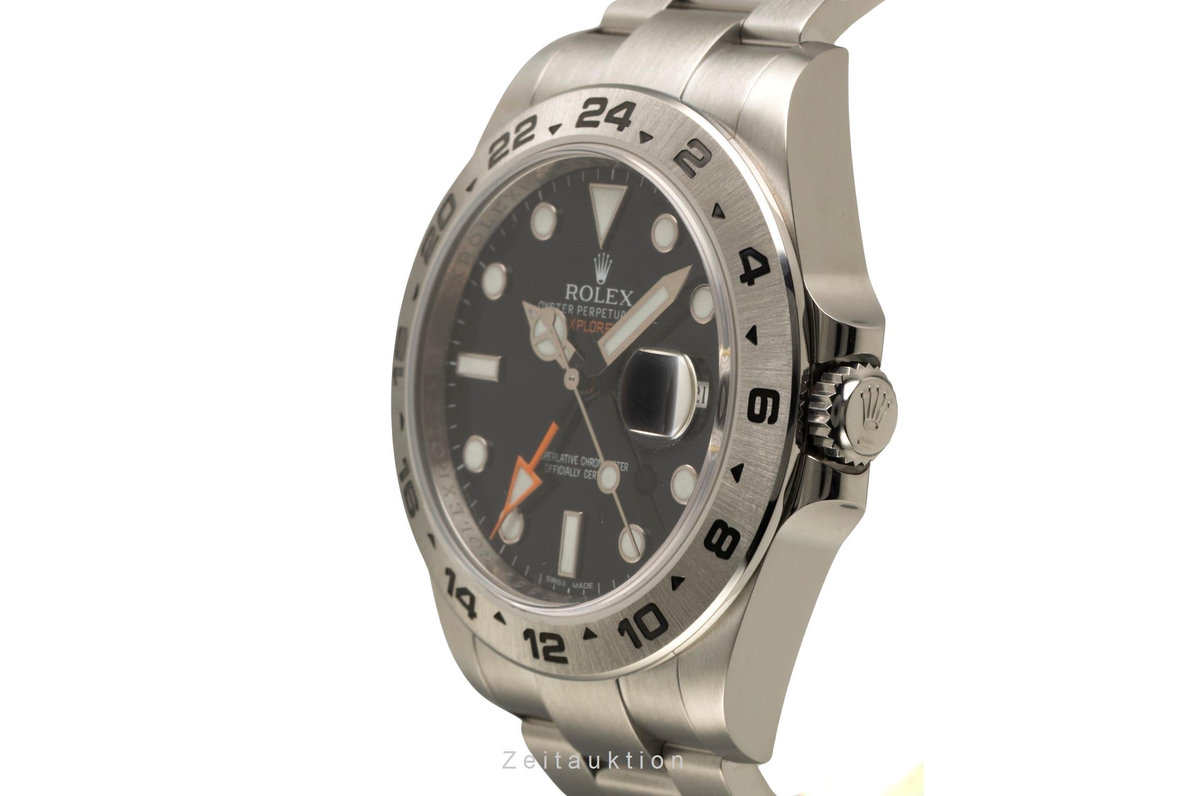 Rolex Explorer II acero automático reloj para caballeros 216570  [2602643]