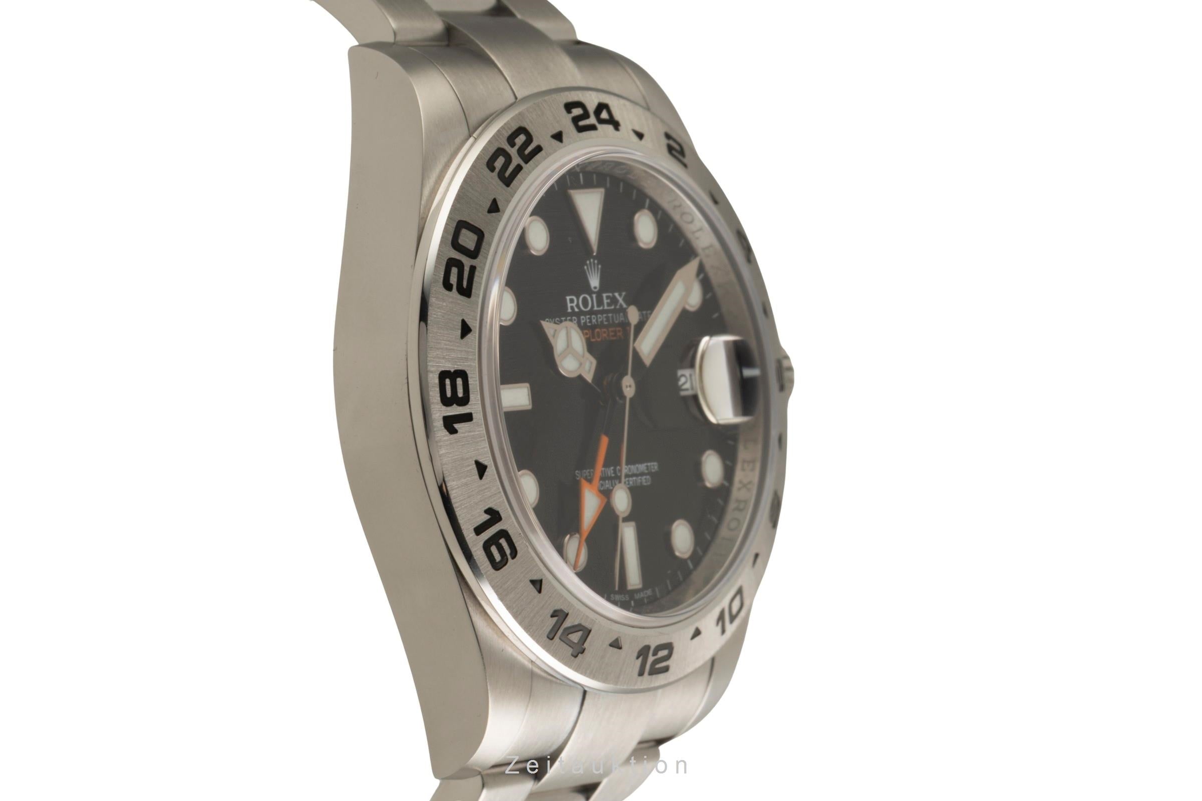 Rolex Explorer II acero automático reloj para caballeros 216570  [2602643]