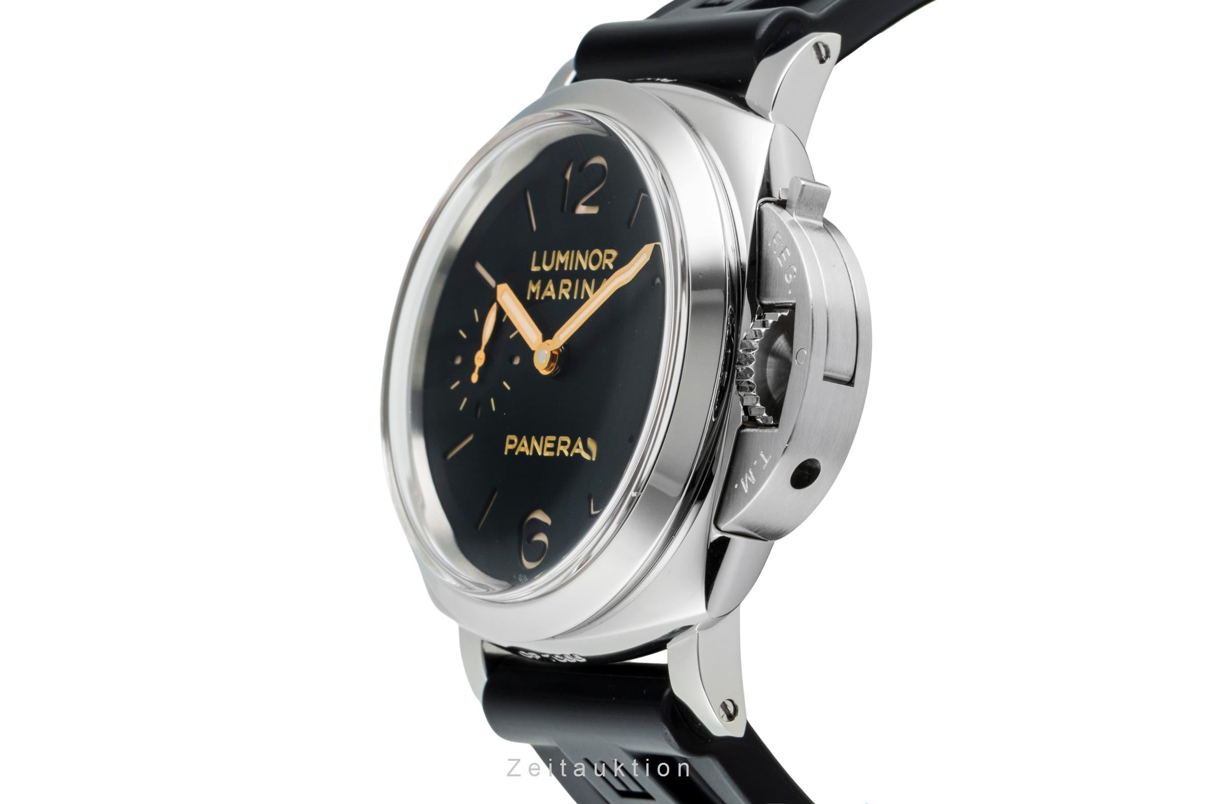 Panerai Luminor Marina acero cuerda manual reloj para caballeros PAM00422 LP: 12800EUR  [2602645]