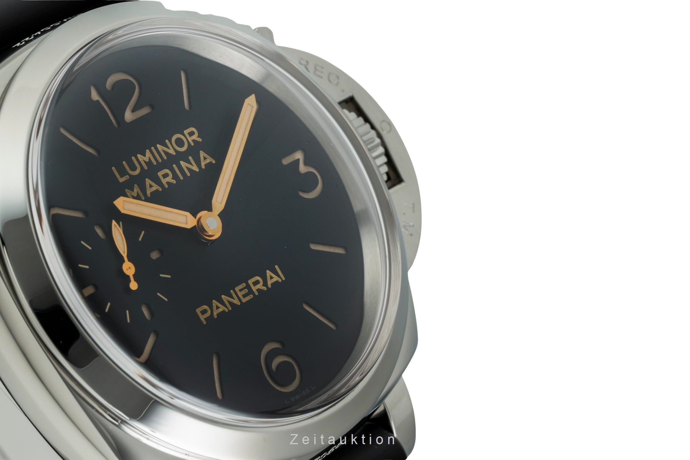 Panerai Luminor Marina acero cuerda manual reloj para caballeros PAM00422 LP: 12800EUR  [2602645]