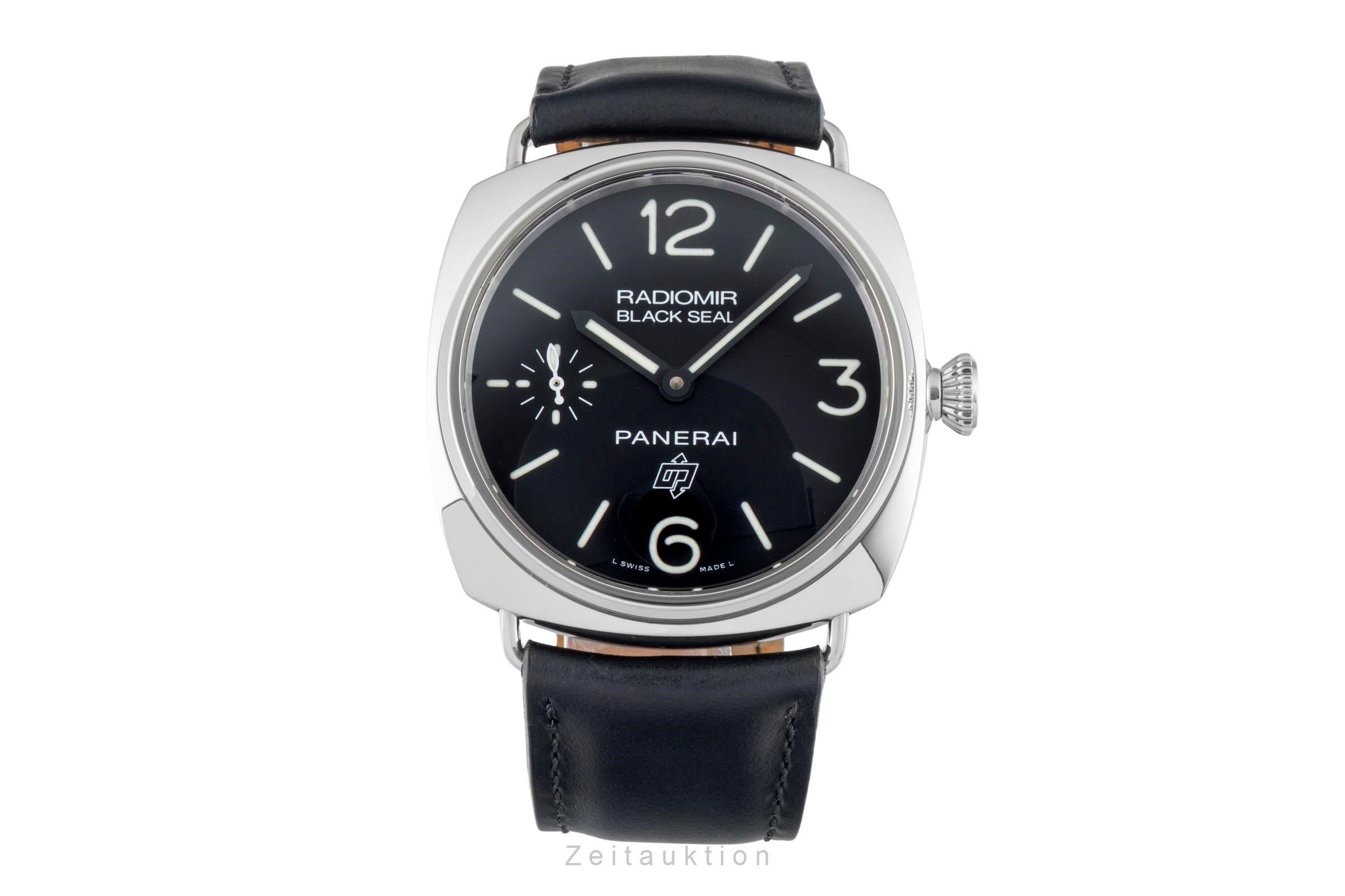 Panerai Radiomir acciaio carica manuale orologio da uomo PAM00380  [2602646]