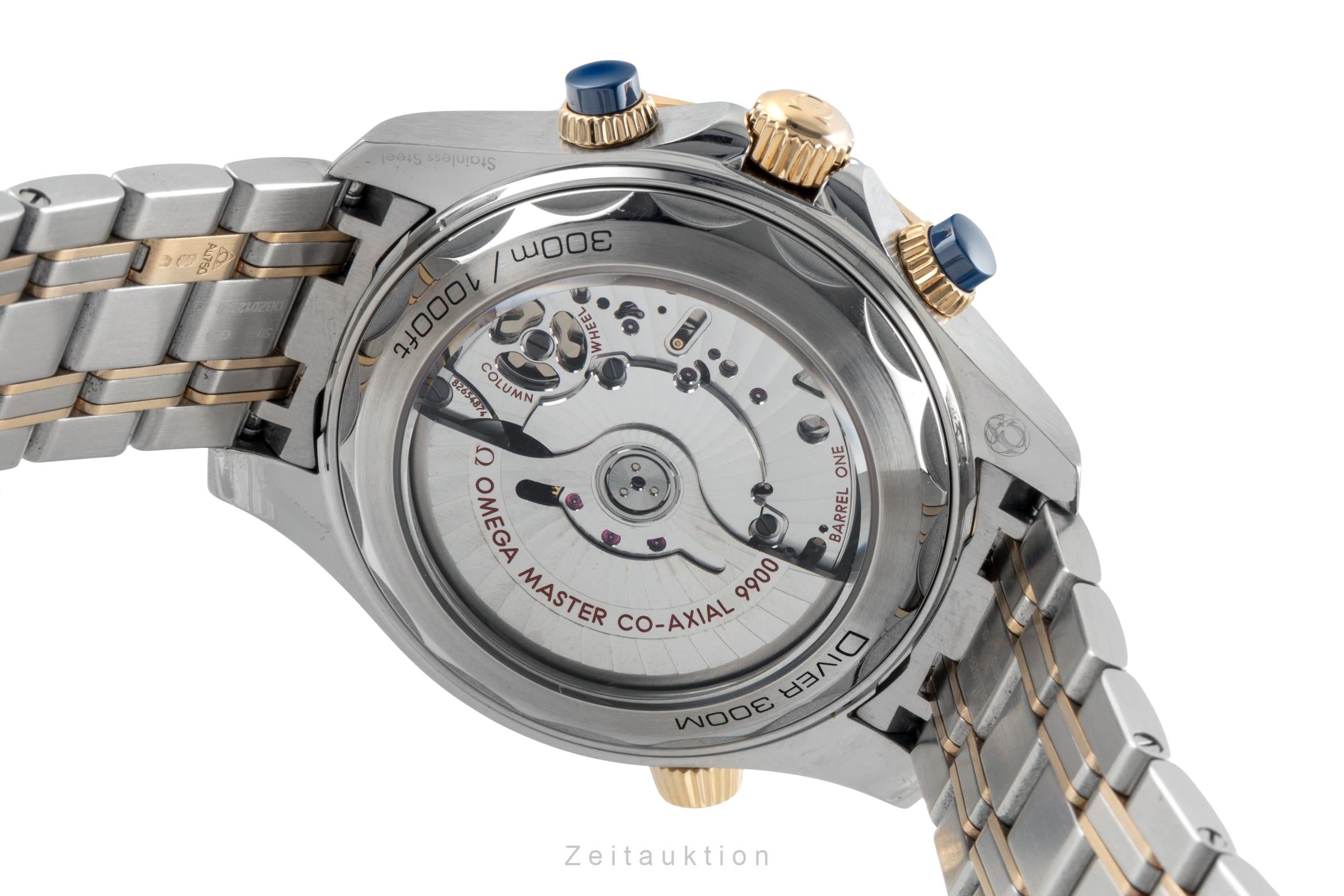 Omega Seamaster chronograph steel / gold automatic men's watch 210.20.44.51.03.001 LP: 18000EUR  [2602647]