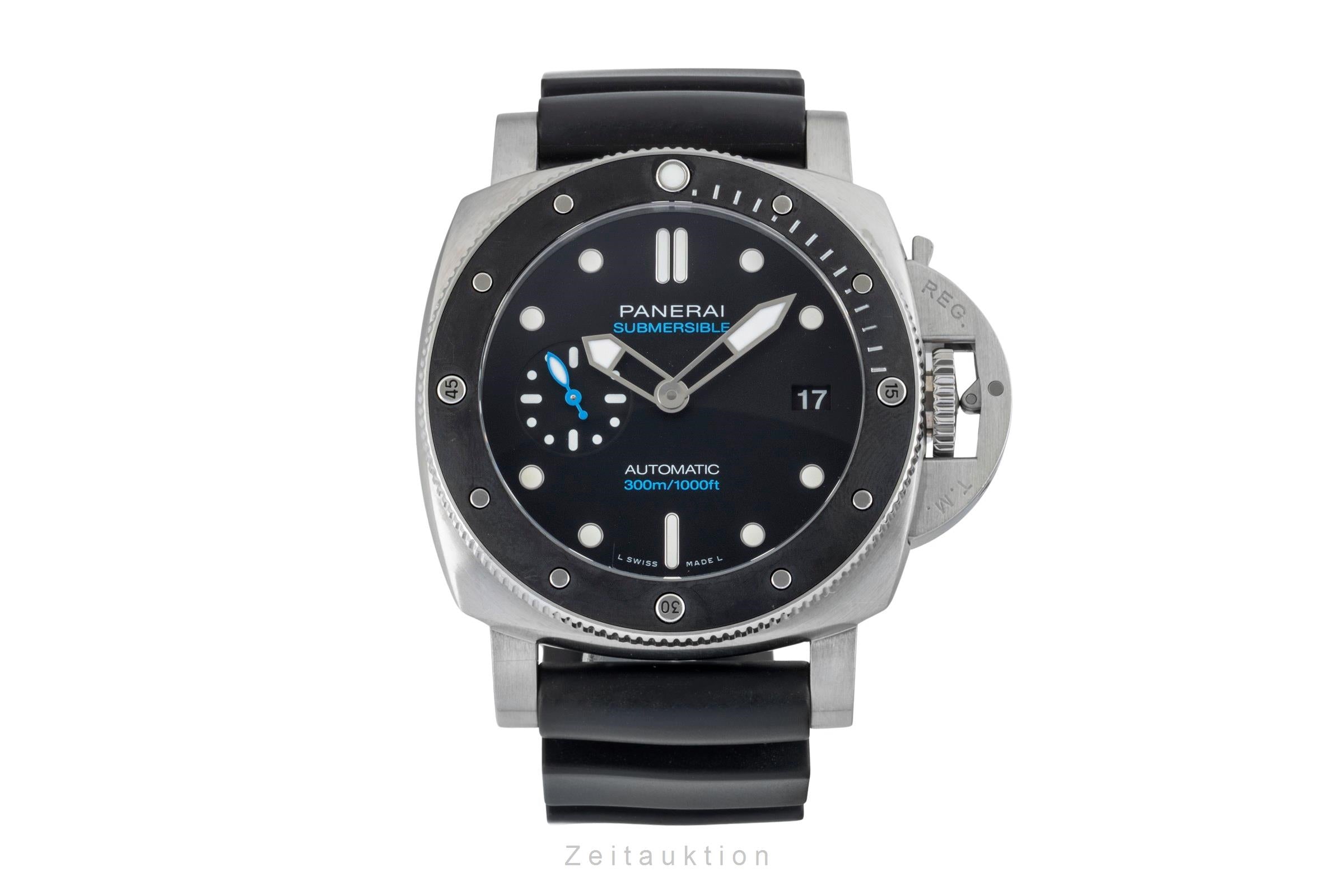 Panerai Submersible steel automatic men's watch PAM00683 LP: 9700EUR  [2602648]