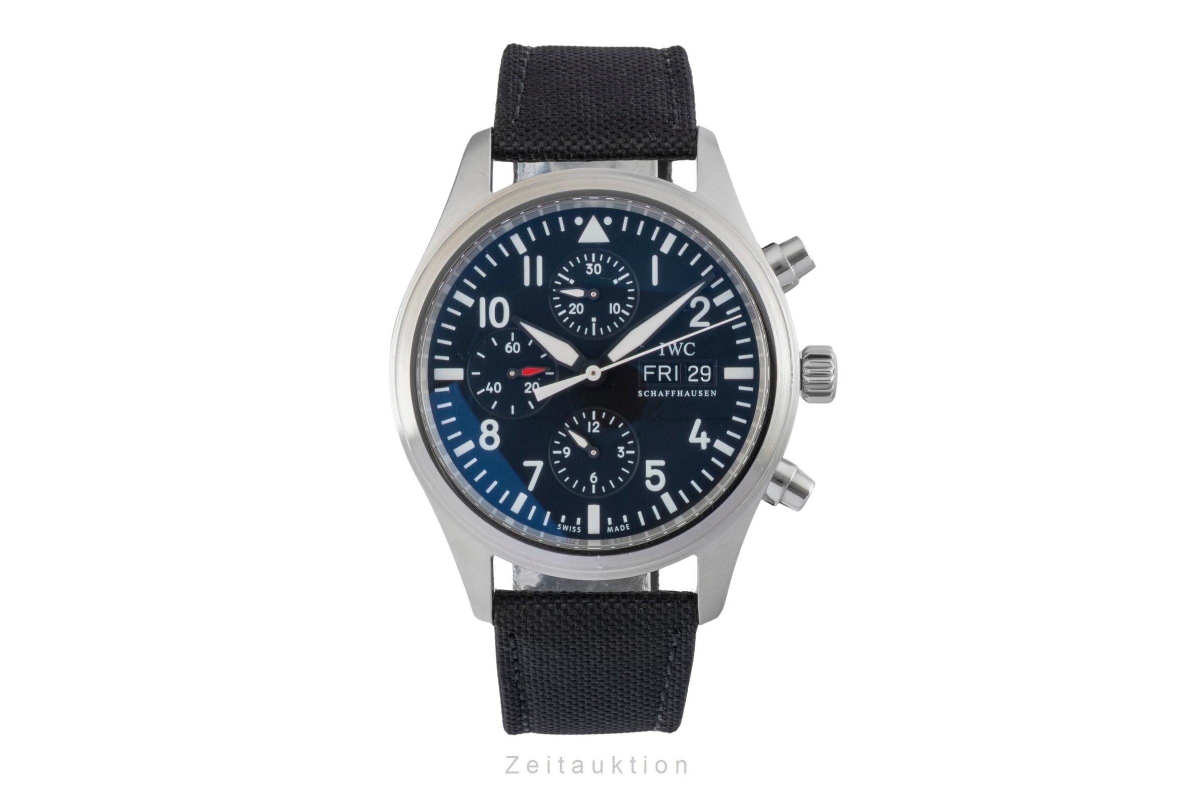 IWC Fliegeruhr chronograph steel automatic men's watch IW371701  [2602655]