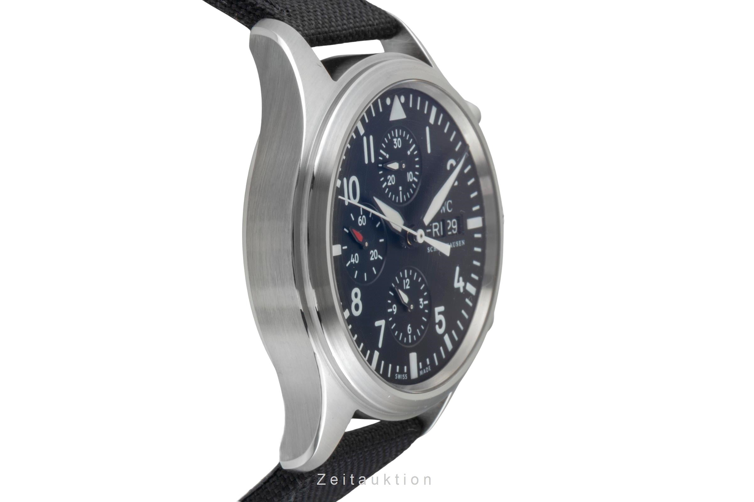 IWC Fliegeruhr chronograph steel automatic men's watch IW371701  [2602655]