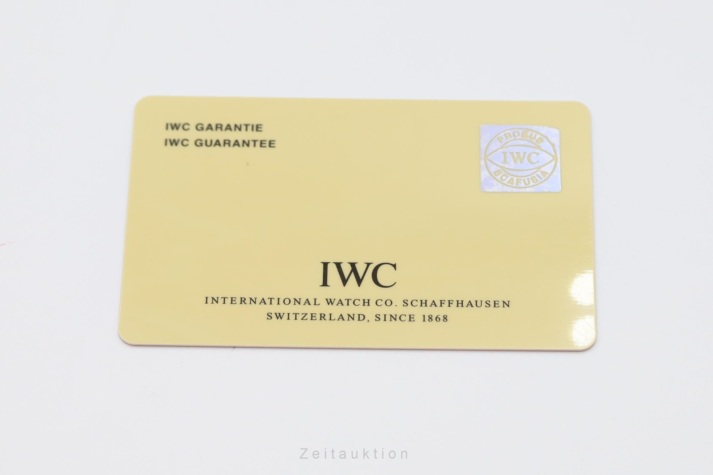 IWC Fliegeruhr chronograph steel automatic men's watch IW371701  [2602655]