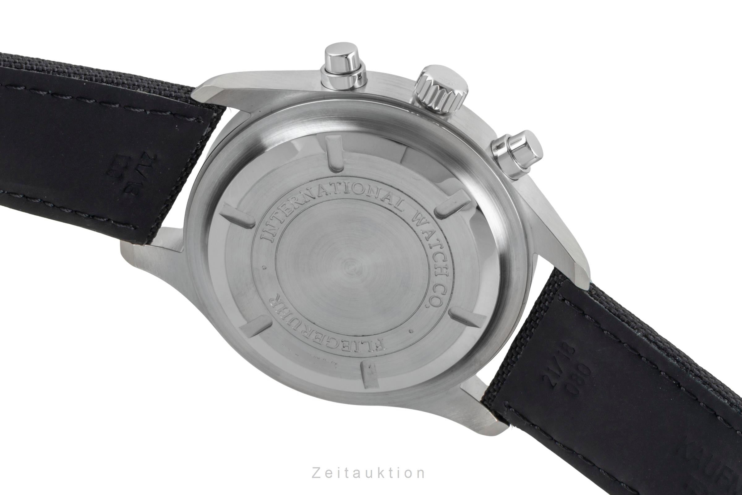 IWC Fliegeruhr chronograph steel automatic men's watch IW371701  [2602655]
