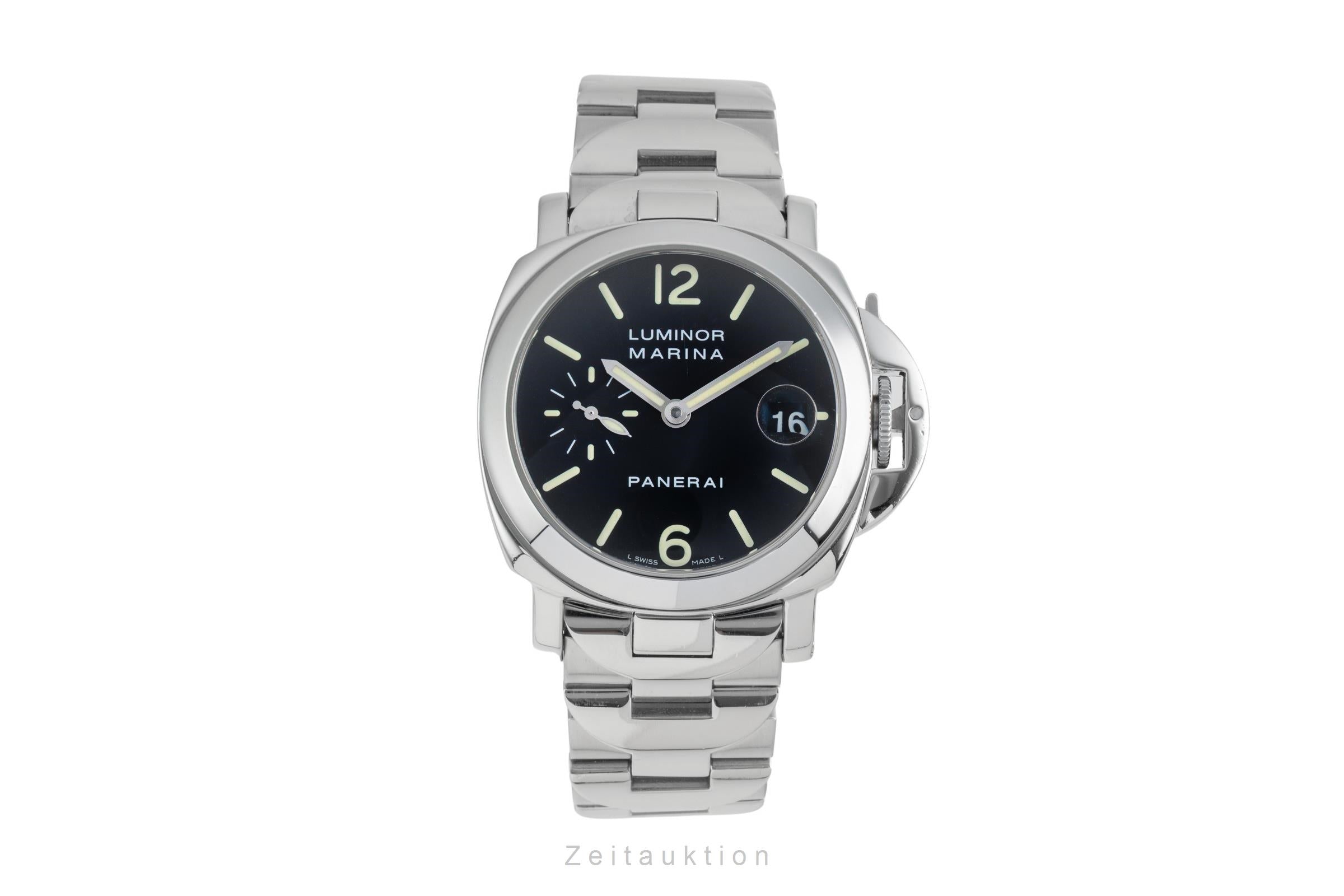 Panerai Luminor Marina steel automatic men's watch PAM00050  [2602656]