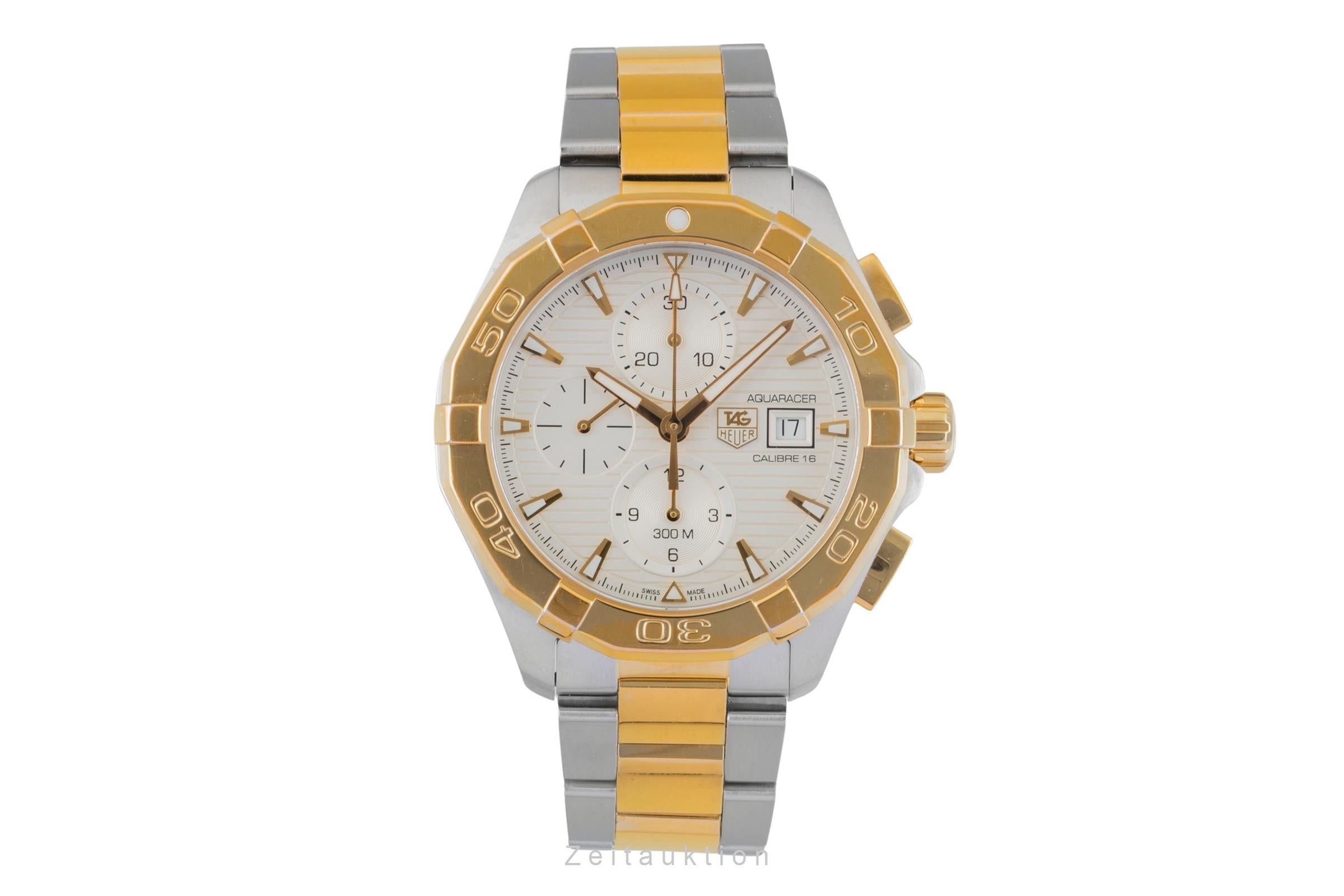 Tag Heuer Aquaracer chronograph gilt / steel automatic Kal