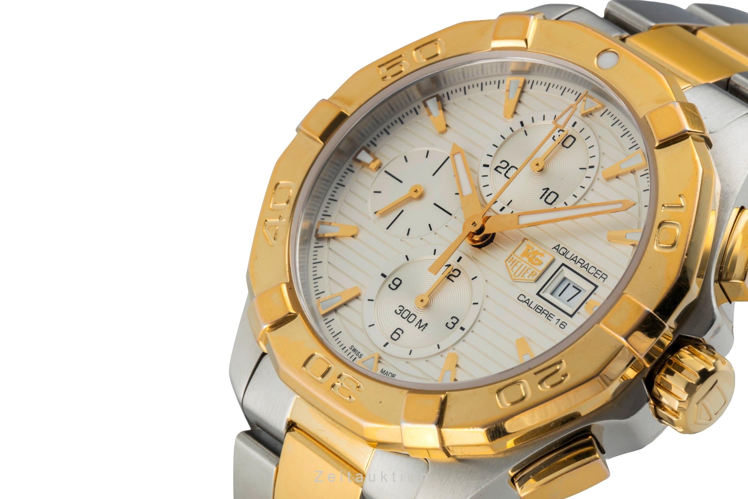 Tag Heuer Aquaracer cronógrafo acero / banado en oro automático reloj para caballeros CAP2121.BB0923  [2602660]
