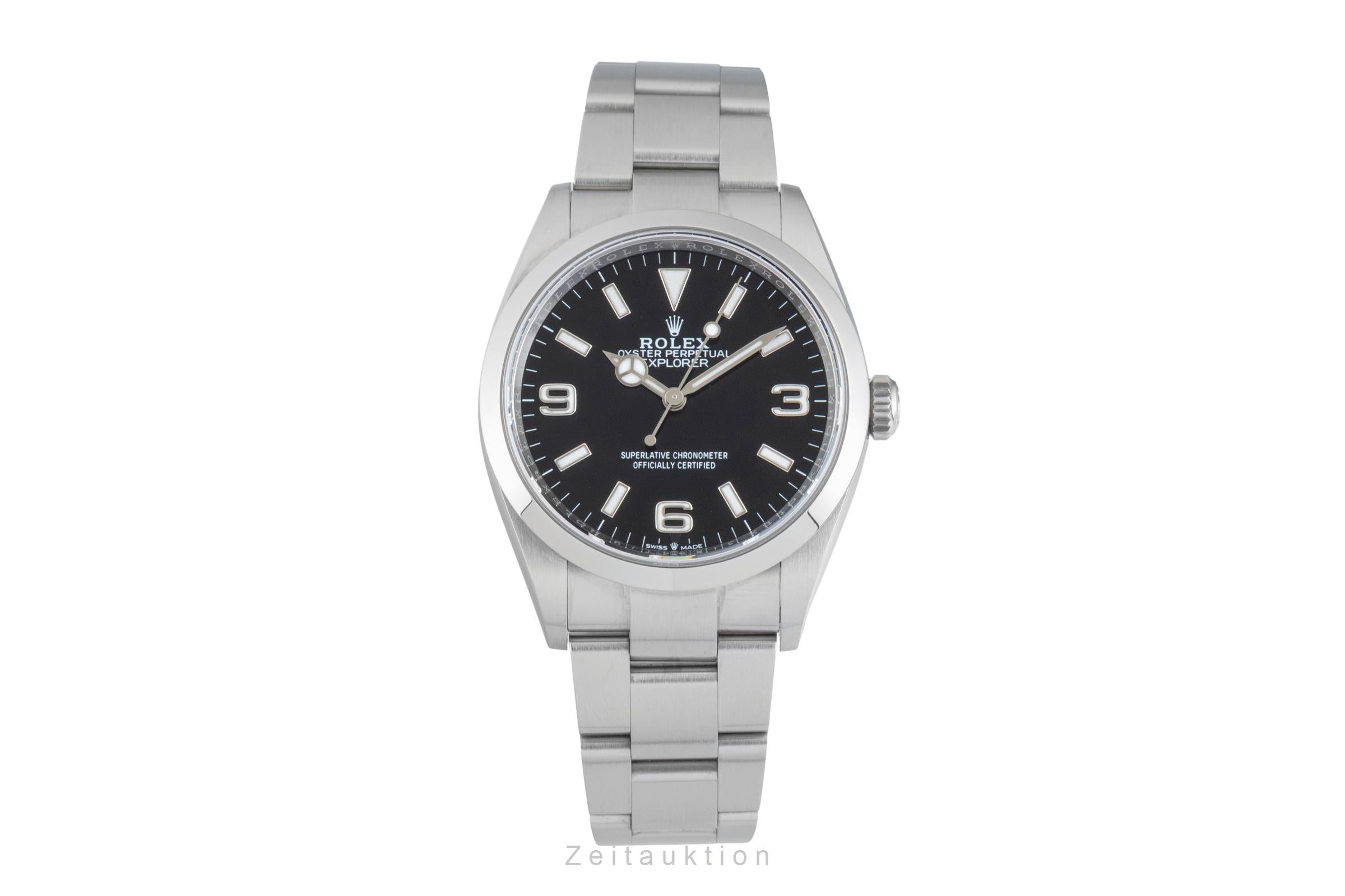 Rolex Explorer steel automatic Kal. 3230 Ref. 124270 | 2602661