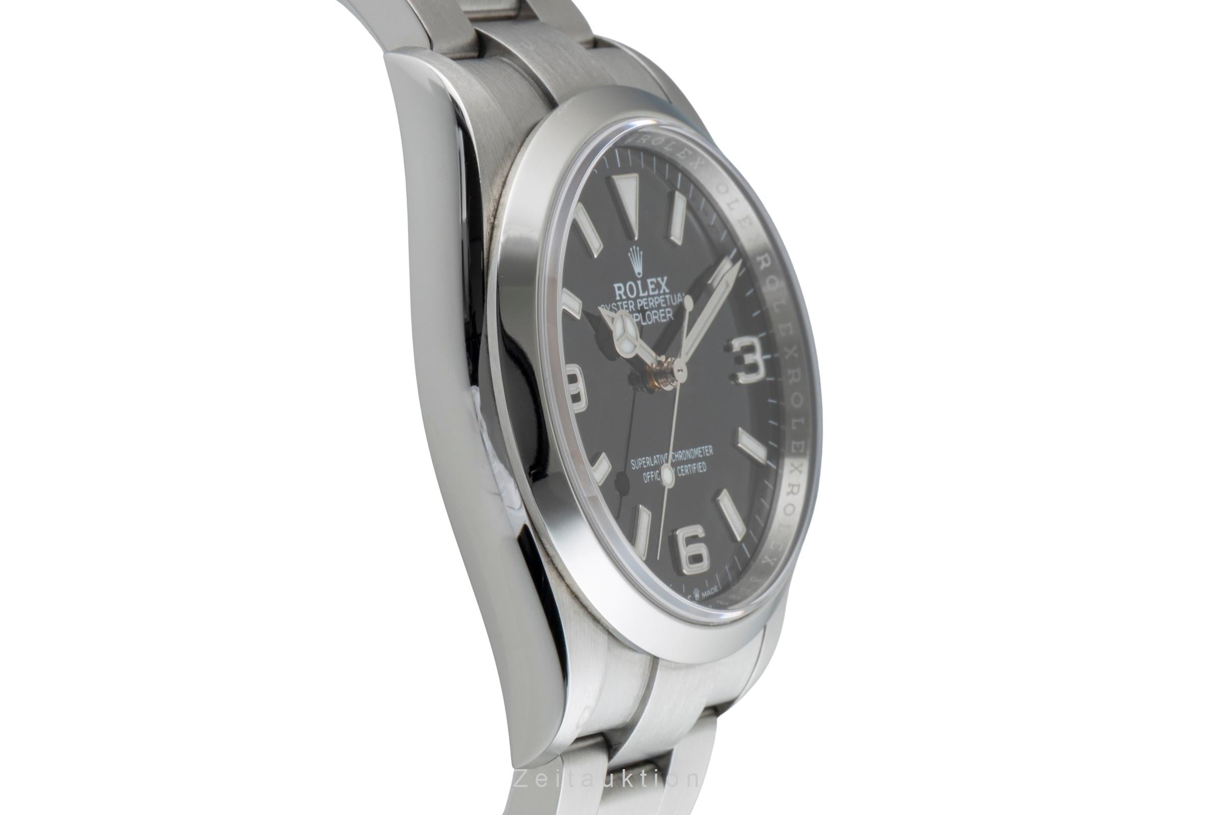 Rolex Explorer acier automatique montre pour hommes 124270  [2602661]