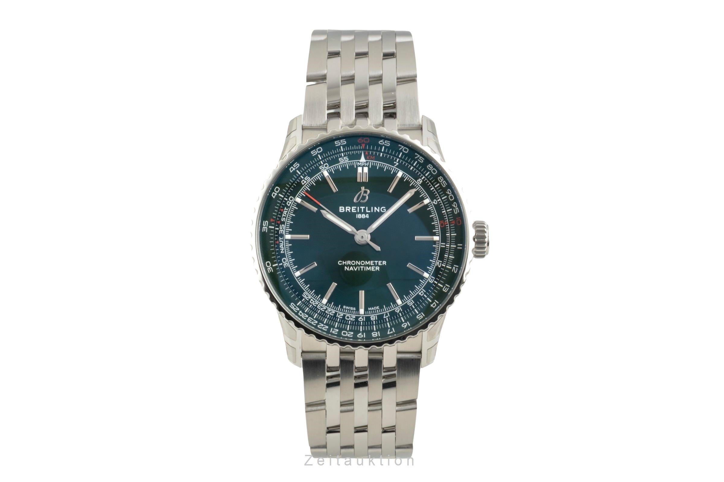 Breitling Navitimer steel automatic Kal. B17 Ref. A17329371L1A1