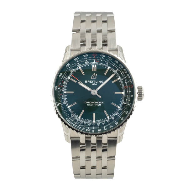 Breitling Navitimer acciaio automatismo orologio da uomo A17329371L1A1 LP: 5950EUR  [2602663]