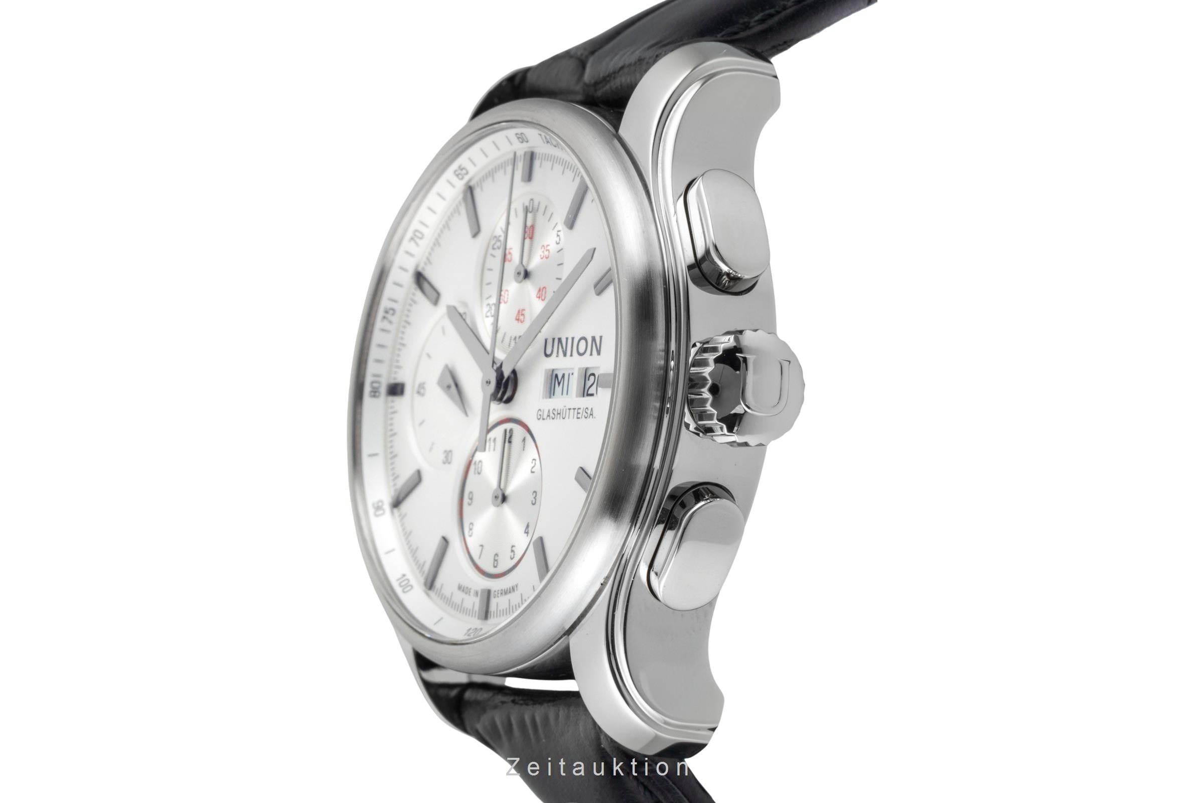 Union Glashütte Viro cronografo acciaio automatismo orologio da uomo D001.414.031.00  [2602665]