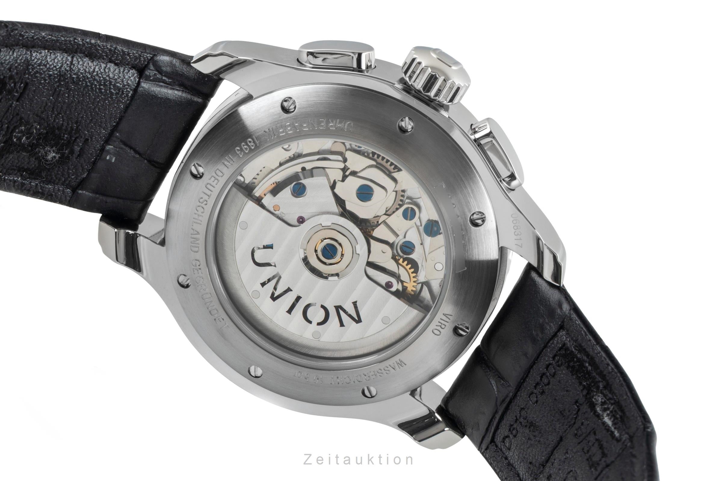 Union Glashütte Viro cronografo acciaio automatismo orologio da uomo D001.414.031.00  [2602665]