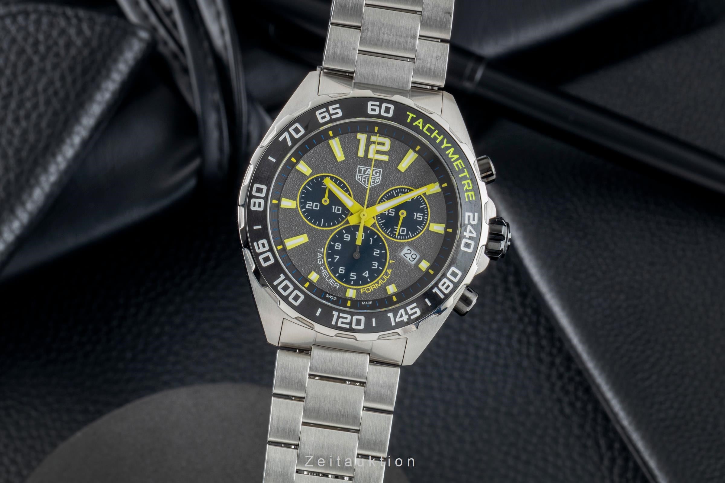 Tag Heuer Formula 1 Chronograph Stahl Quarz Herrenuhr CAZ101AG.BA0842 B&P [2602666]