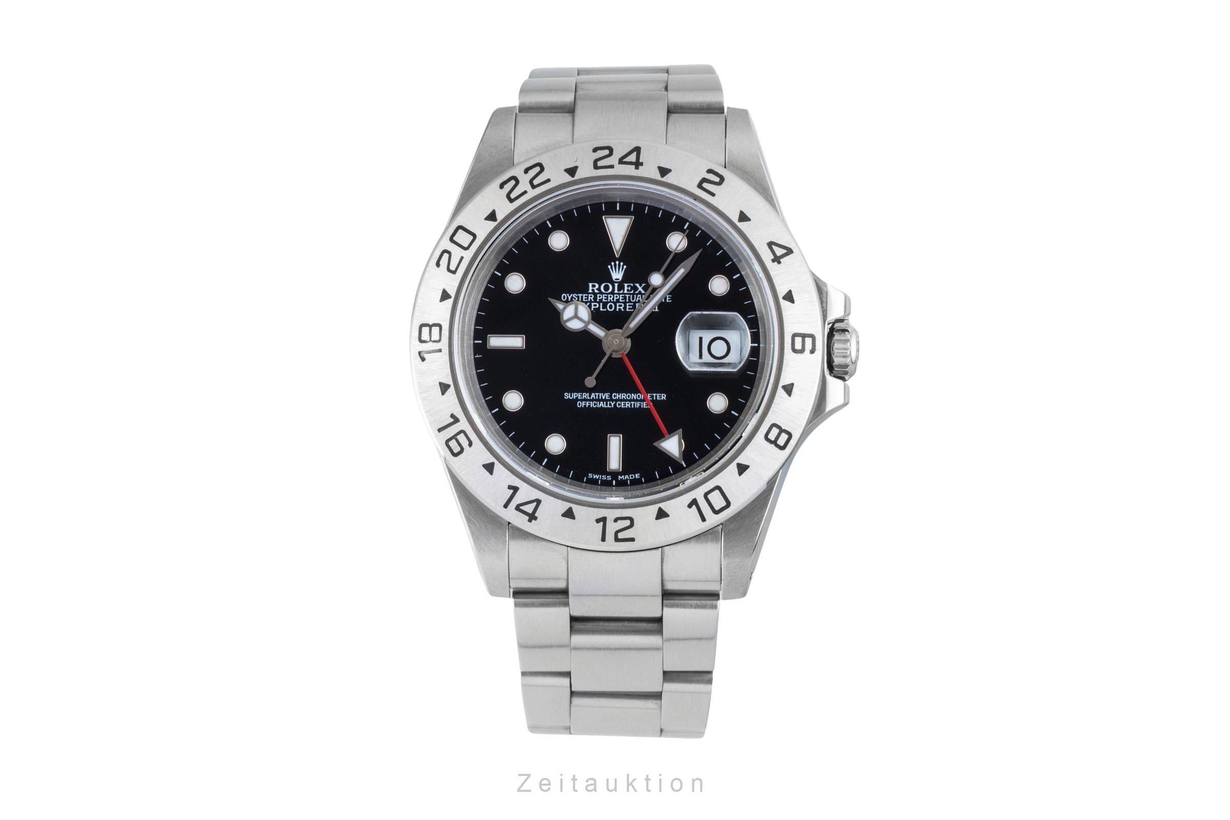 Rolex Explorer II steel automatic men's watch 16570  [2602667]