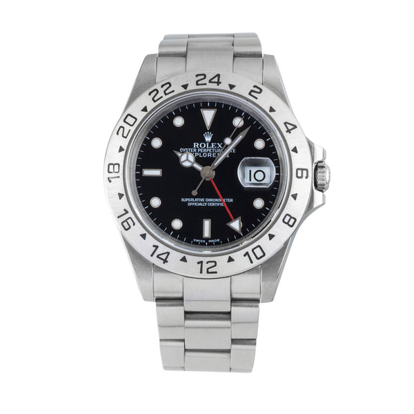 Rolex Explorer II steel automatic men's watch 16570  [2602667]