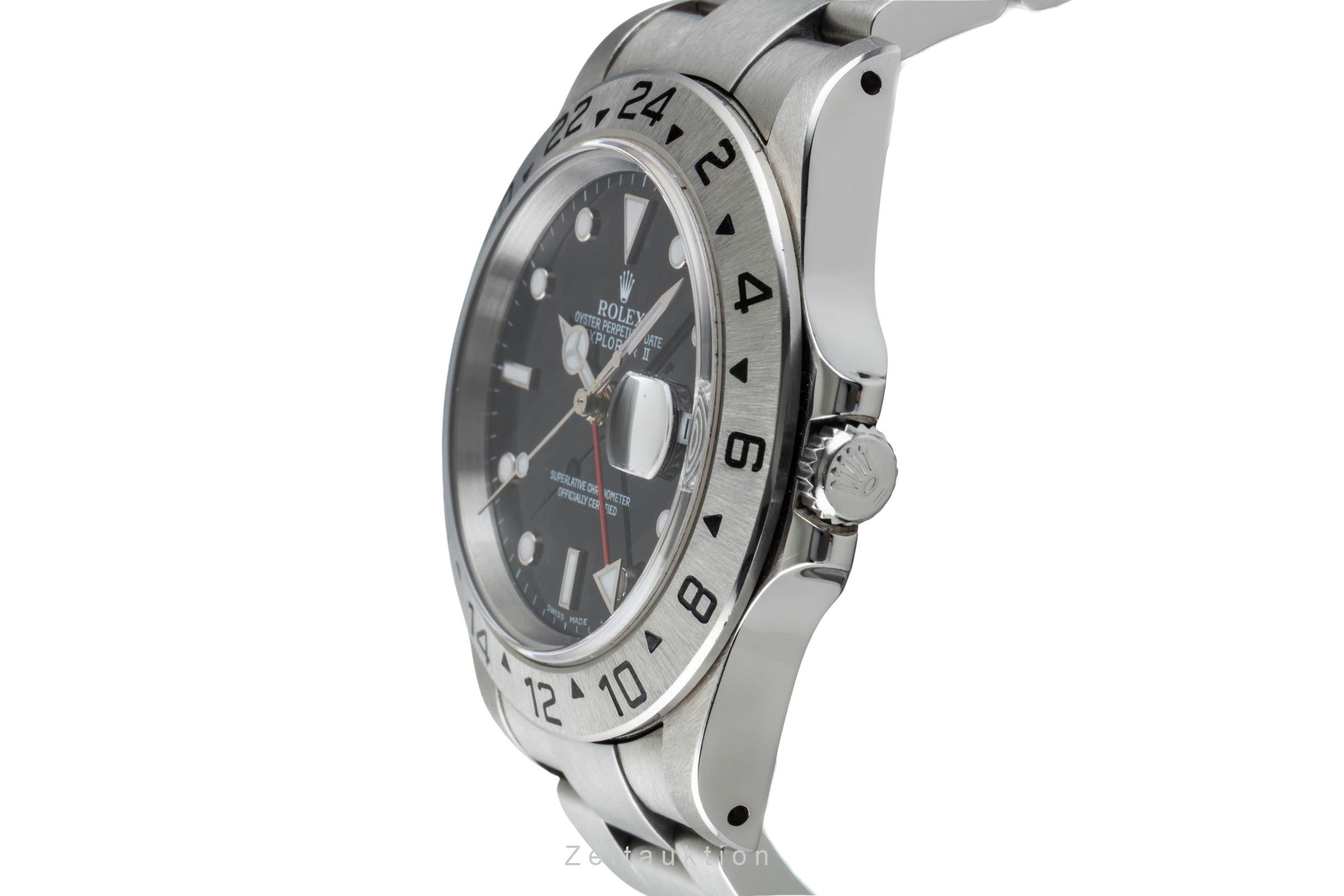 Rolex Explorer II steel automatic men's watch 16570  [2602667]