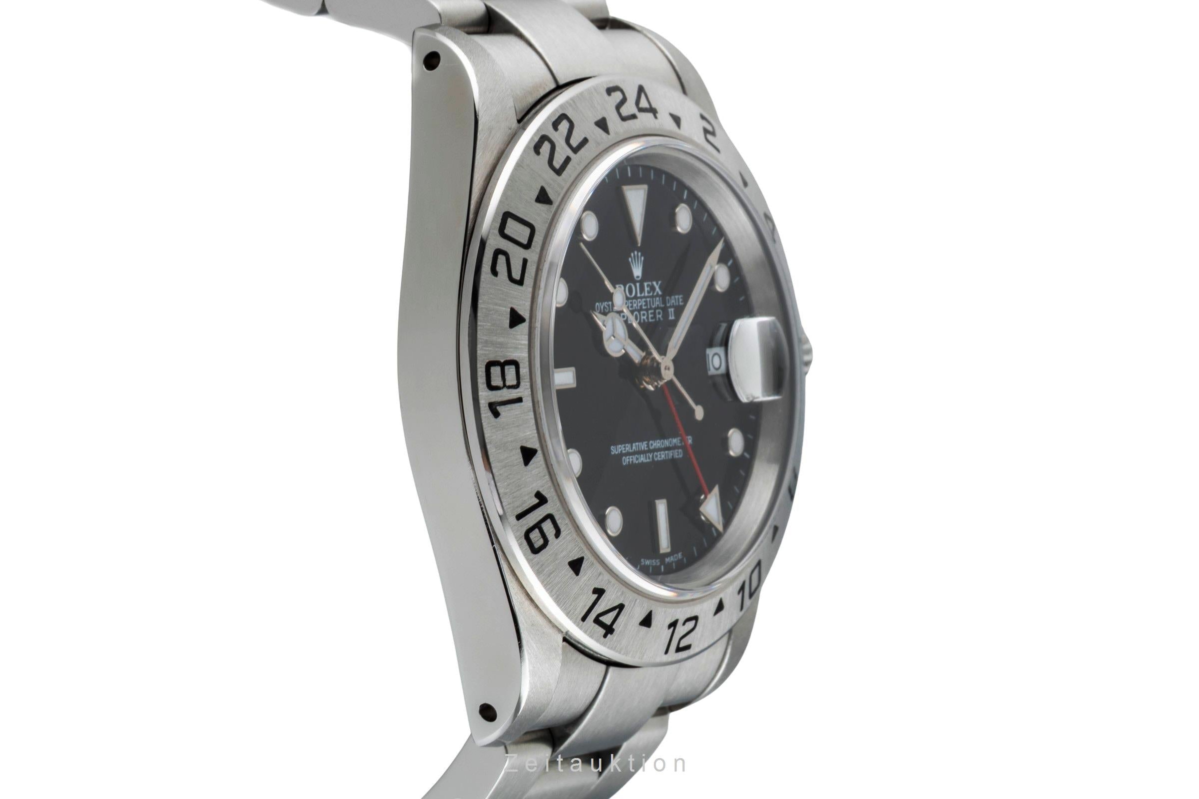 Rolex Explorer II steel automatic men's watch 16570  [2602667]