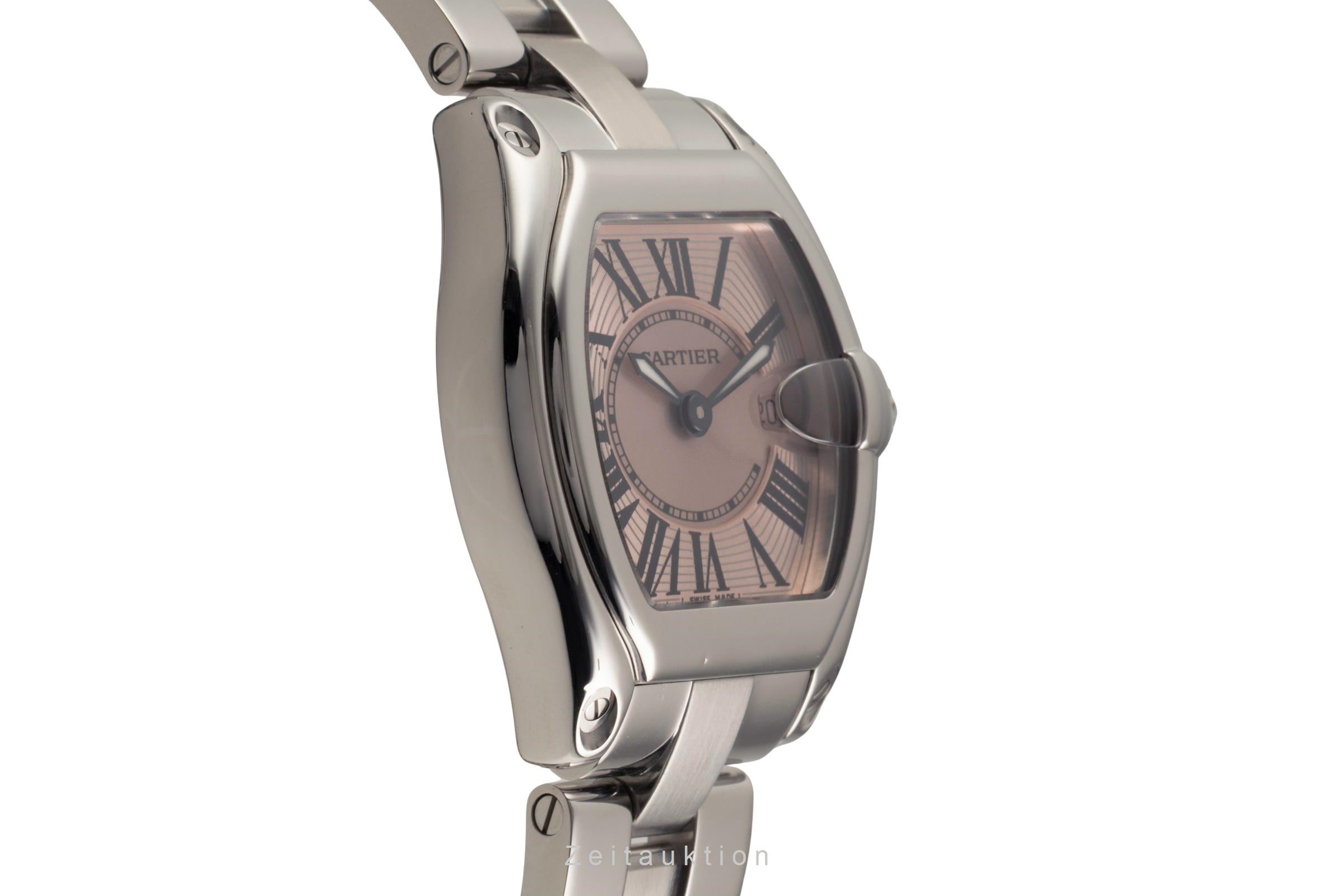 Cartier Roadster acero cuarzo reloj para damas  W62017V3  [2602668]