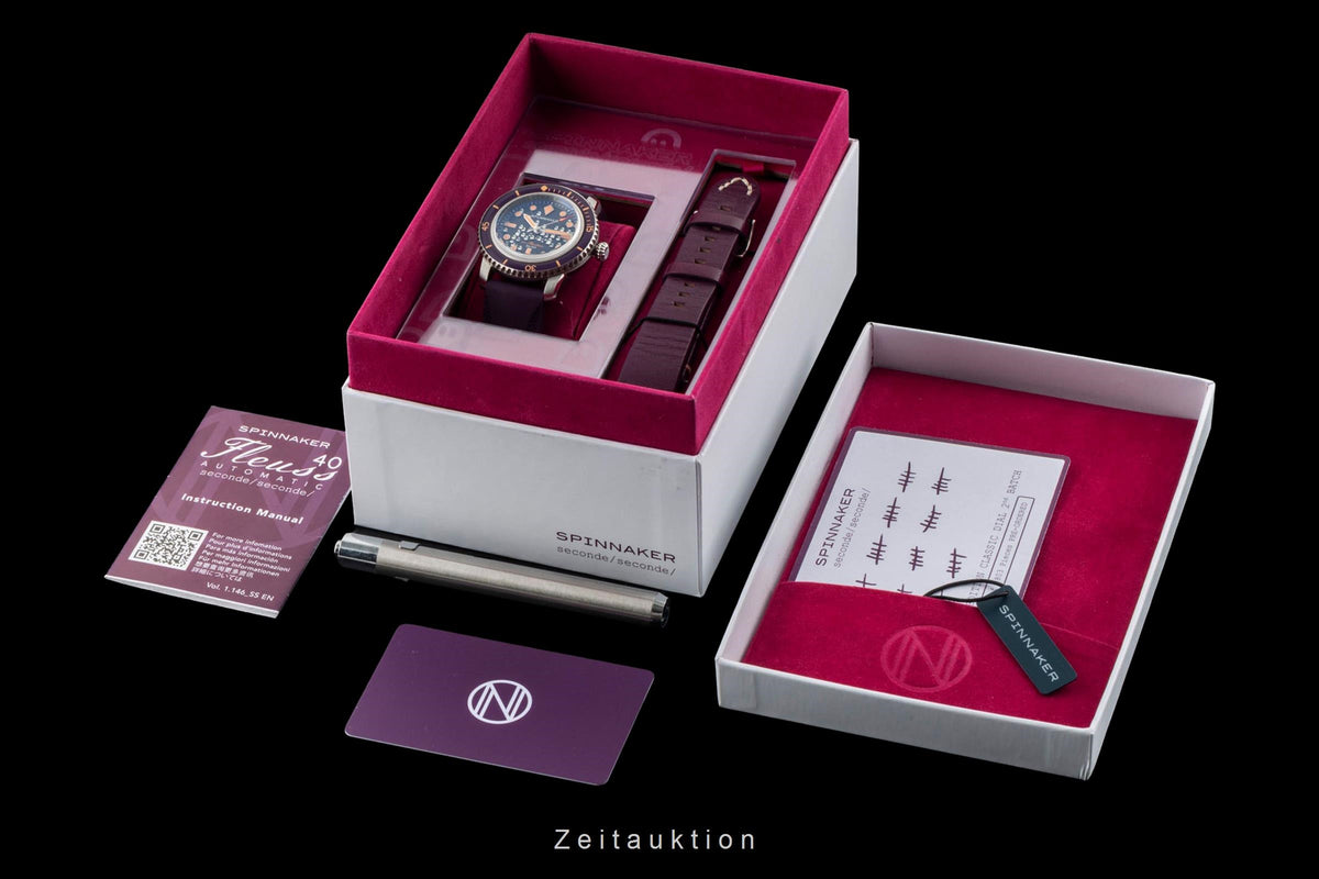 Spinnaker Fleuss steel automatic men's watch SP-5146-01 Limited  [2602669]