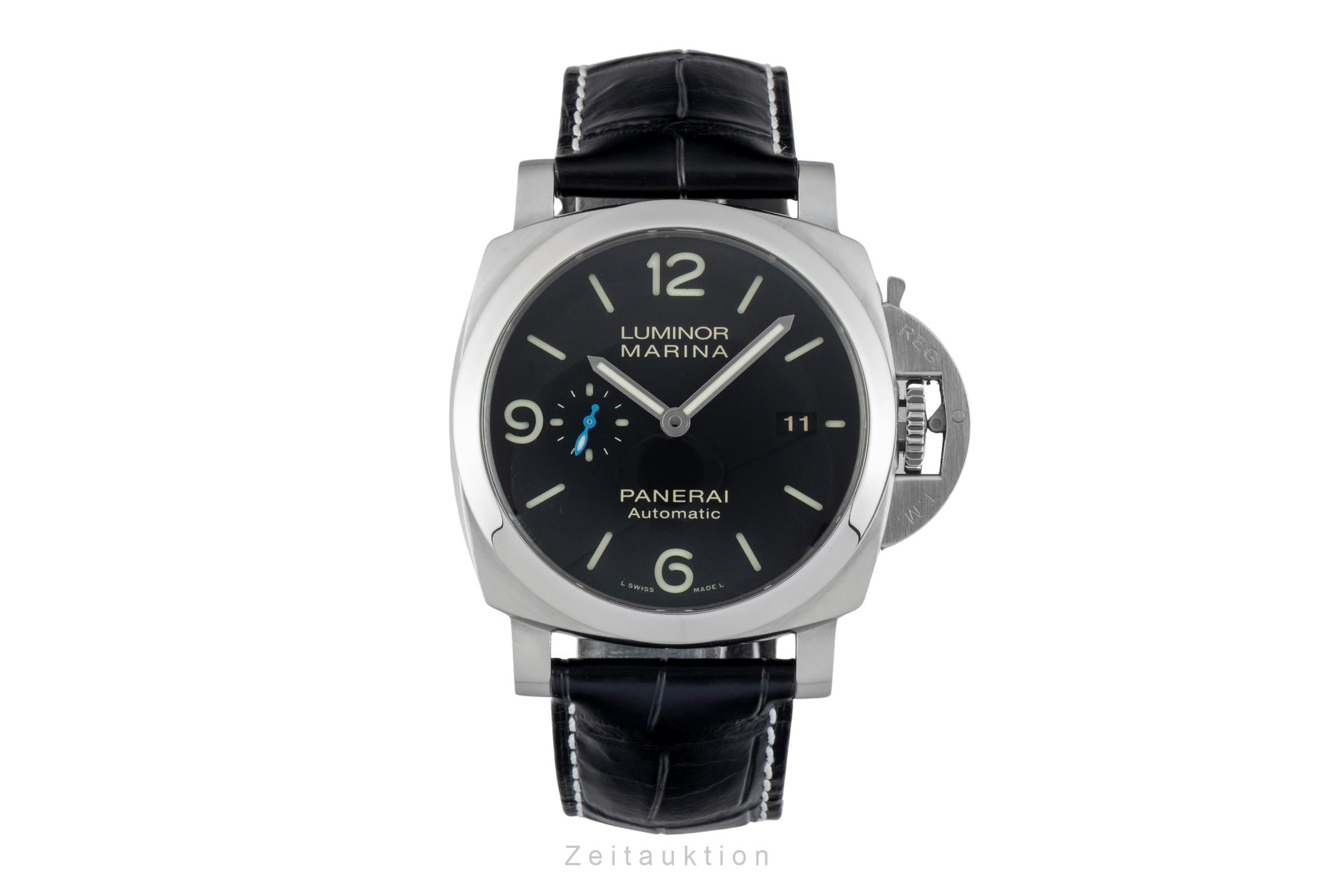 Panerai Luminor Marina acero automático reloj para caballeros PAM01312 LP: 8900EUR  [2602671]