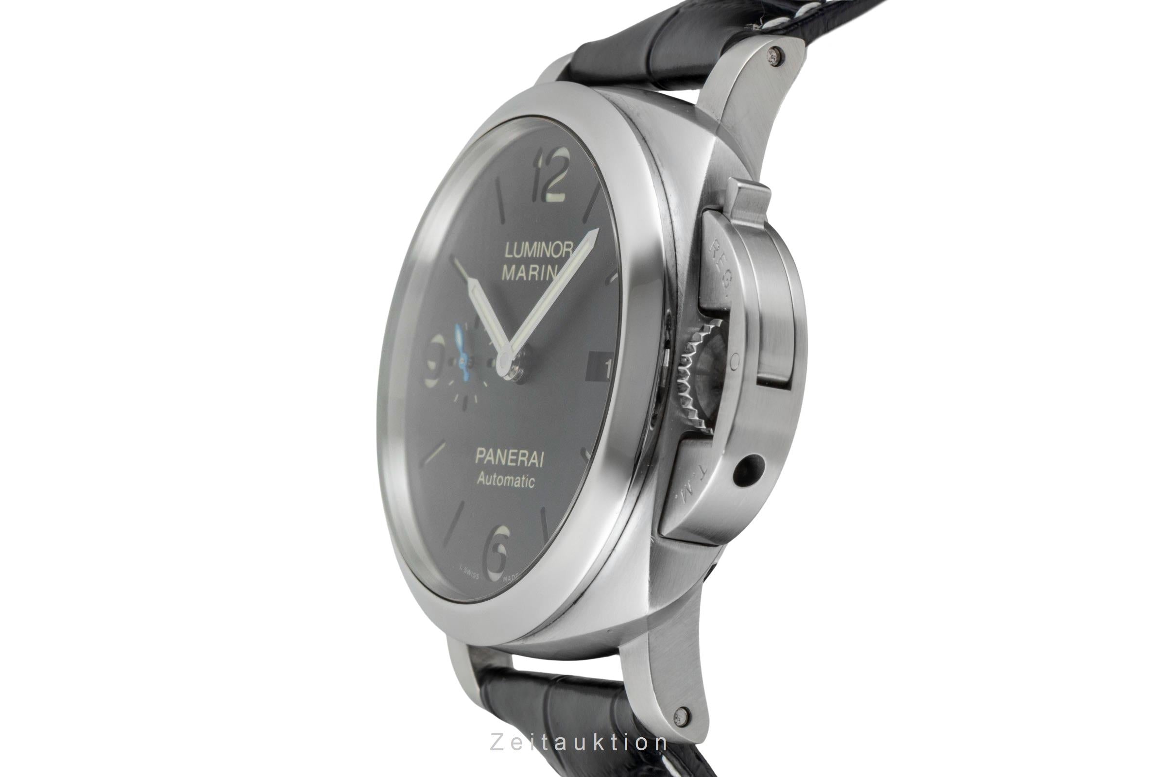 Panerai Luminor Marina acero automático reloj para caballeros PAM01312 LP: 8900EUR  [2602671]