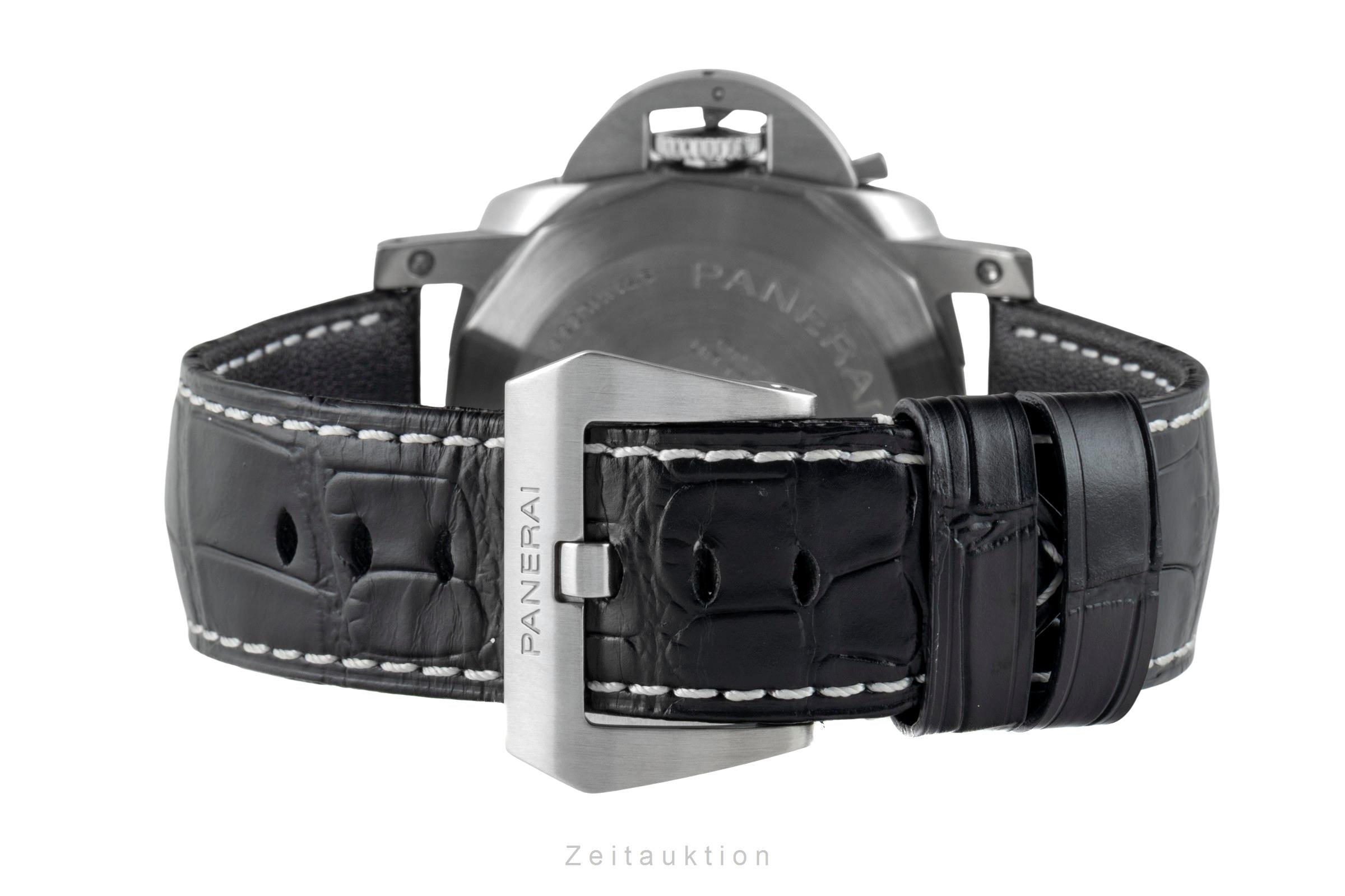 Panerai Luminor Marina acero automático reloj para caballeros PAM01312 LP: 8900EUR  [2602671]