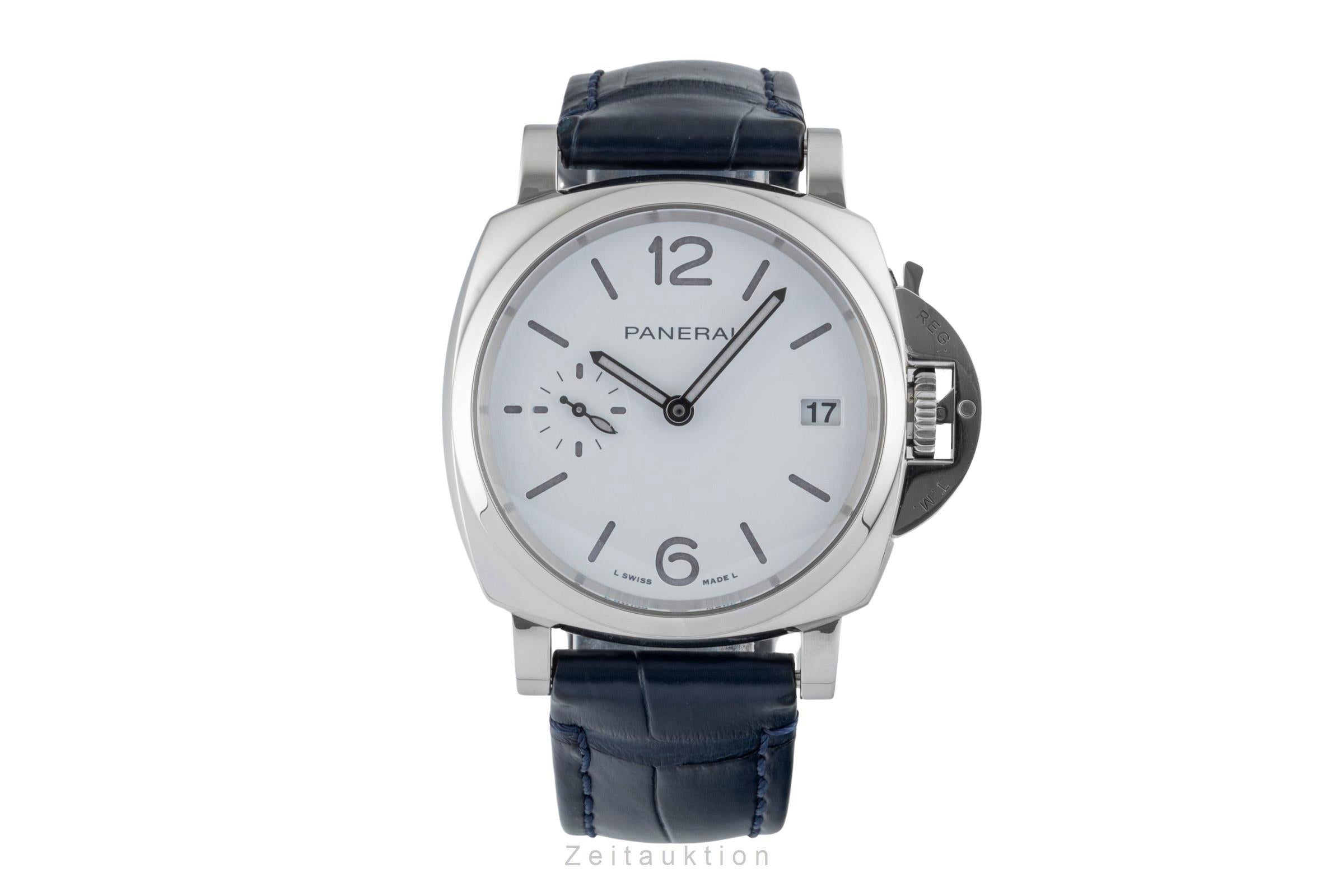 Panerai Luminor Due Luna acier automatique unisexe PAM01306  [2602673]