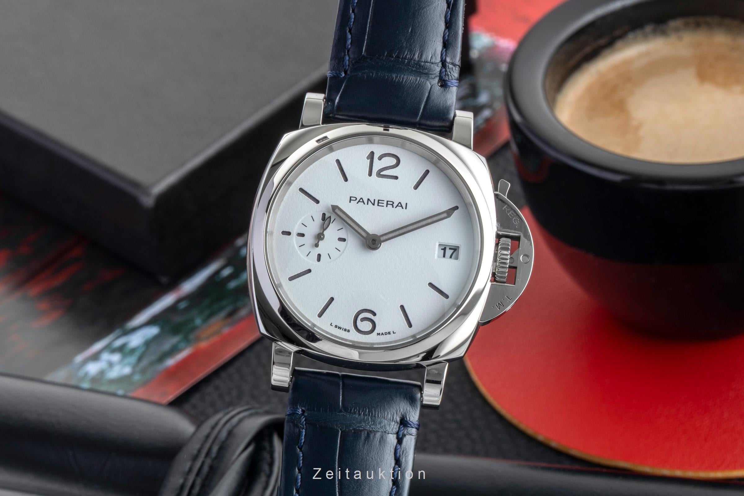 Panerai Luminor Due Luna acier automatique unisexe PAM01306  [2602673]