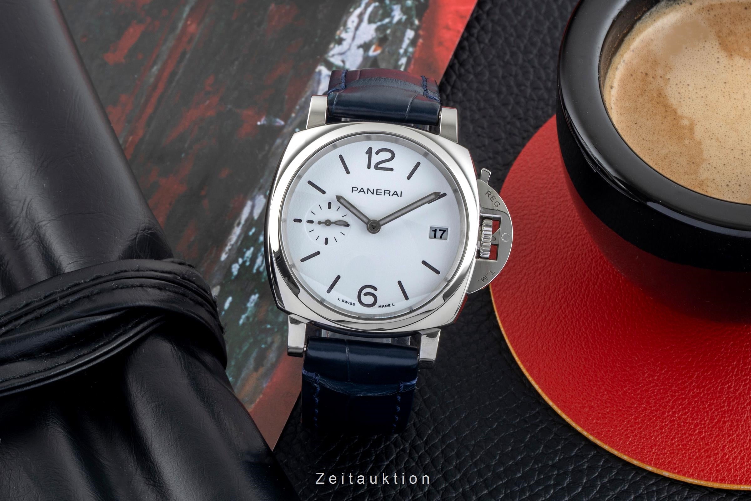 Panerai Luminor Due Luna acier automatique unisexe PAM01306  [2602673]
