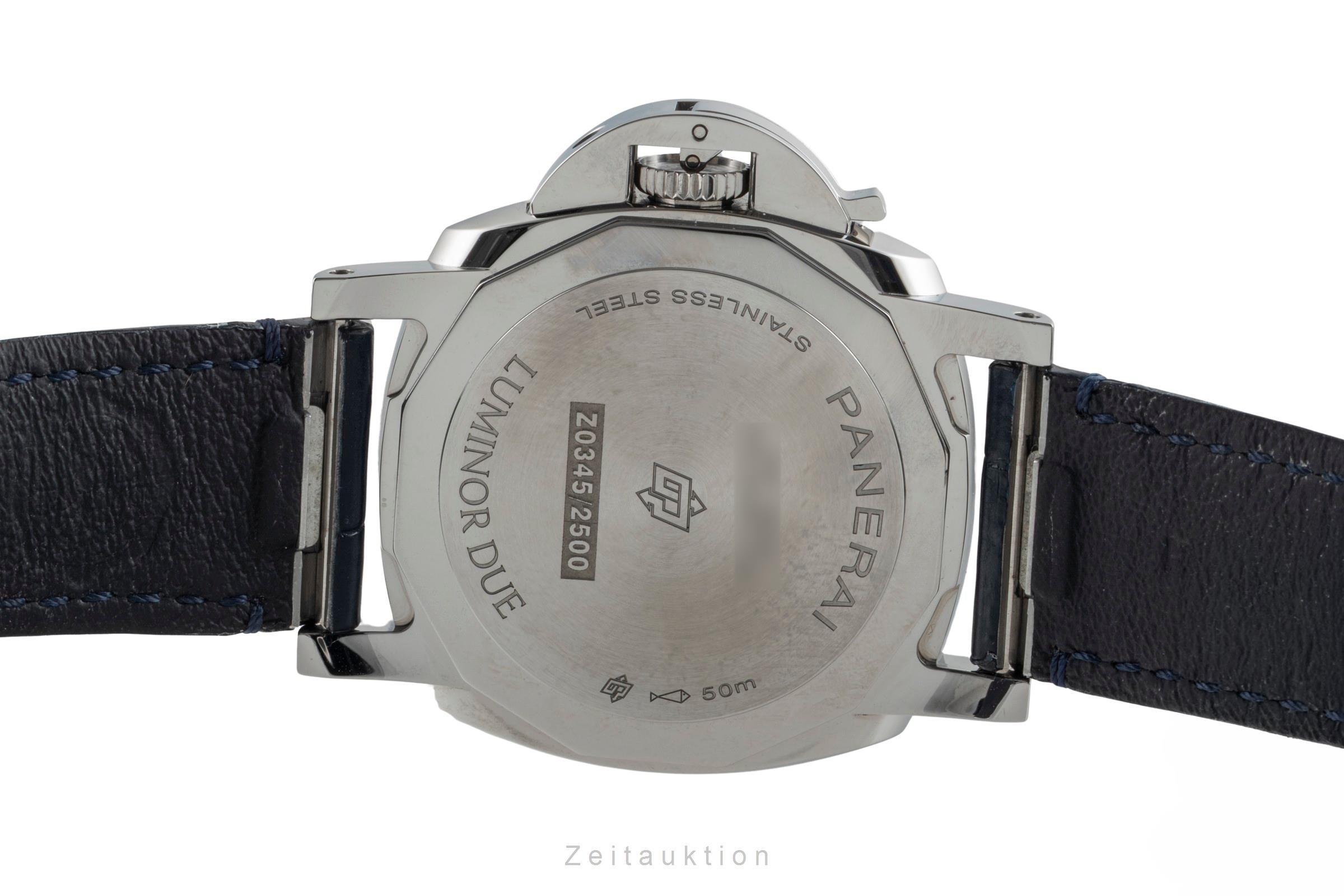 Panerai Luminor Due Luna acier automatique unisexe PAM01306  [2602673]