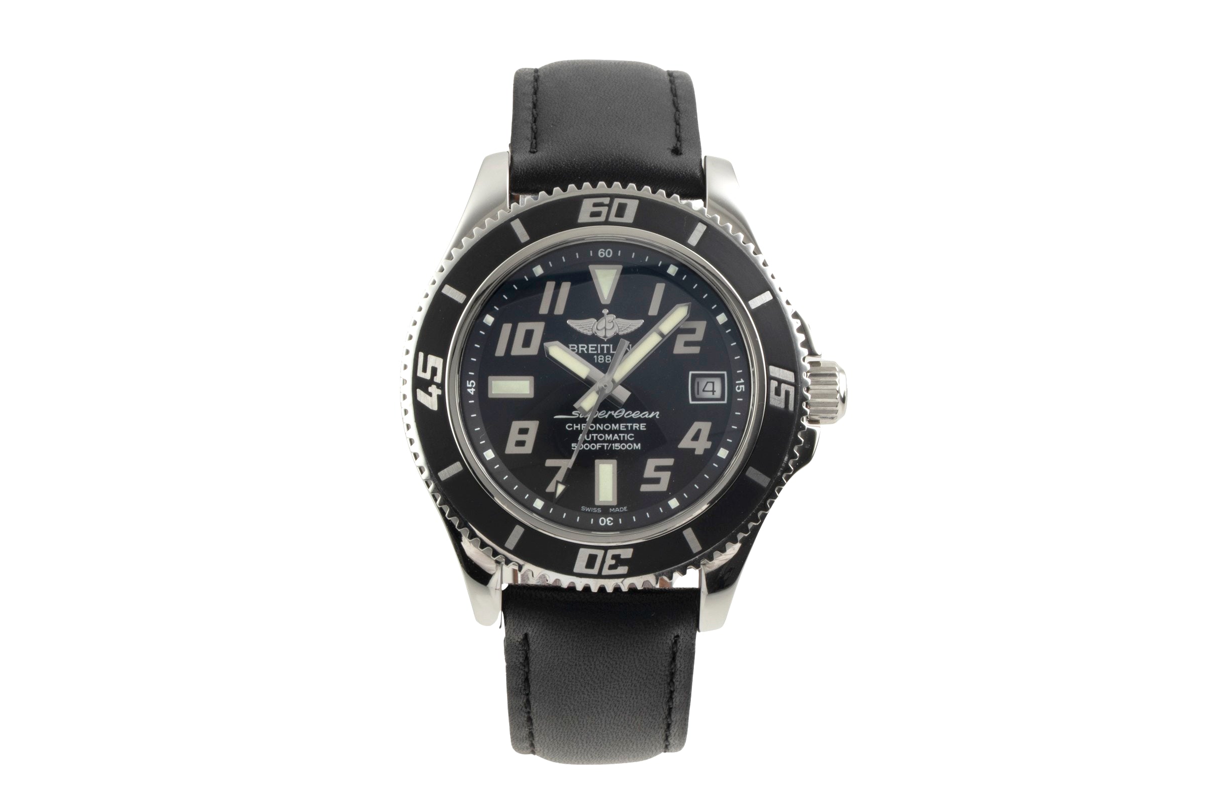 Breitling Superocean acero automático reloj para caballeros A17364  [2602675]